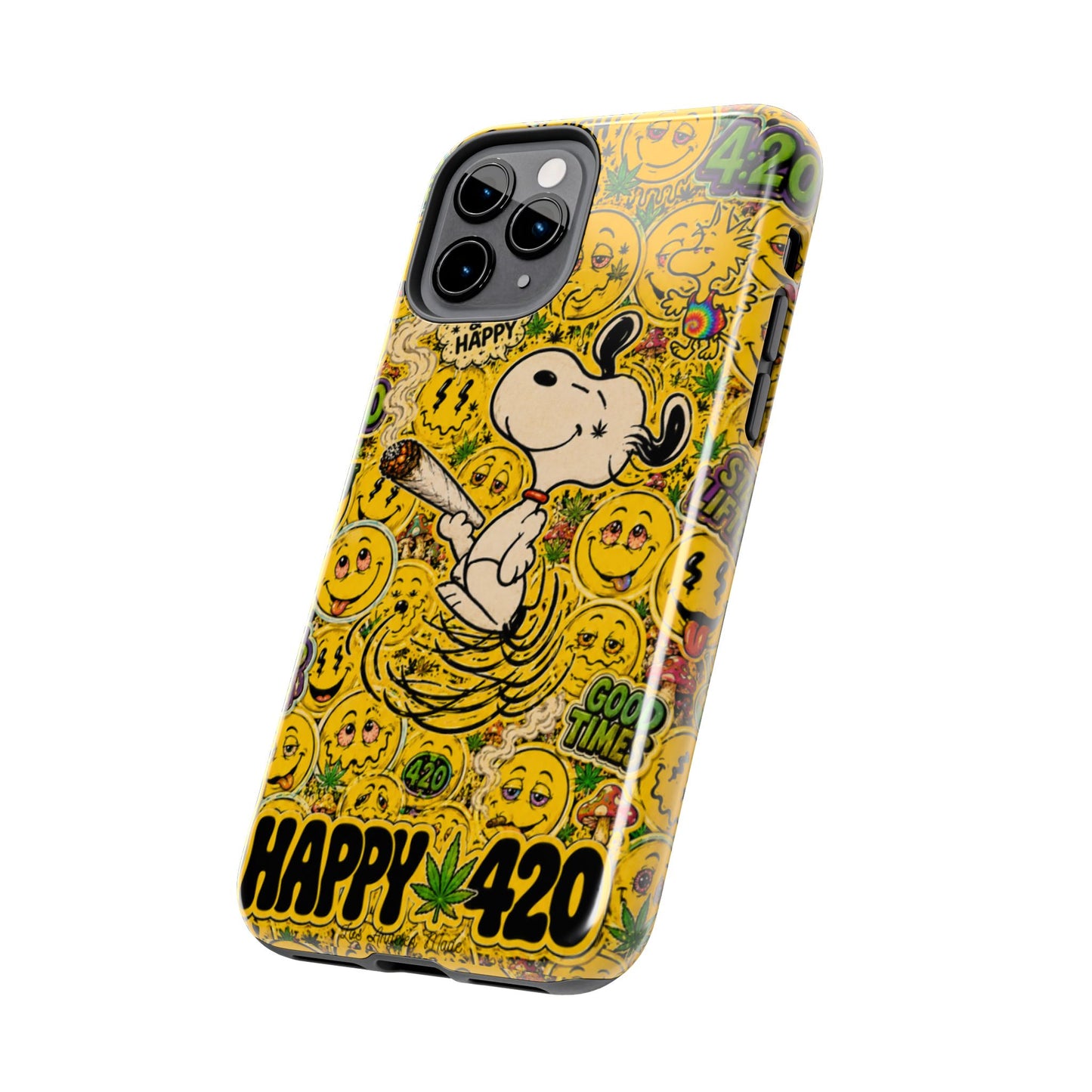 Los Angelez Made x 420 Happy Snoopy Tough Phone Case