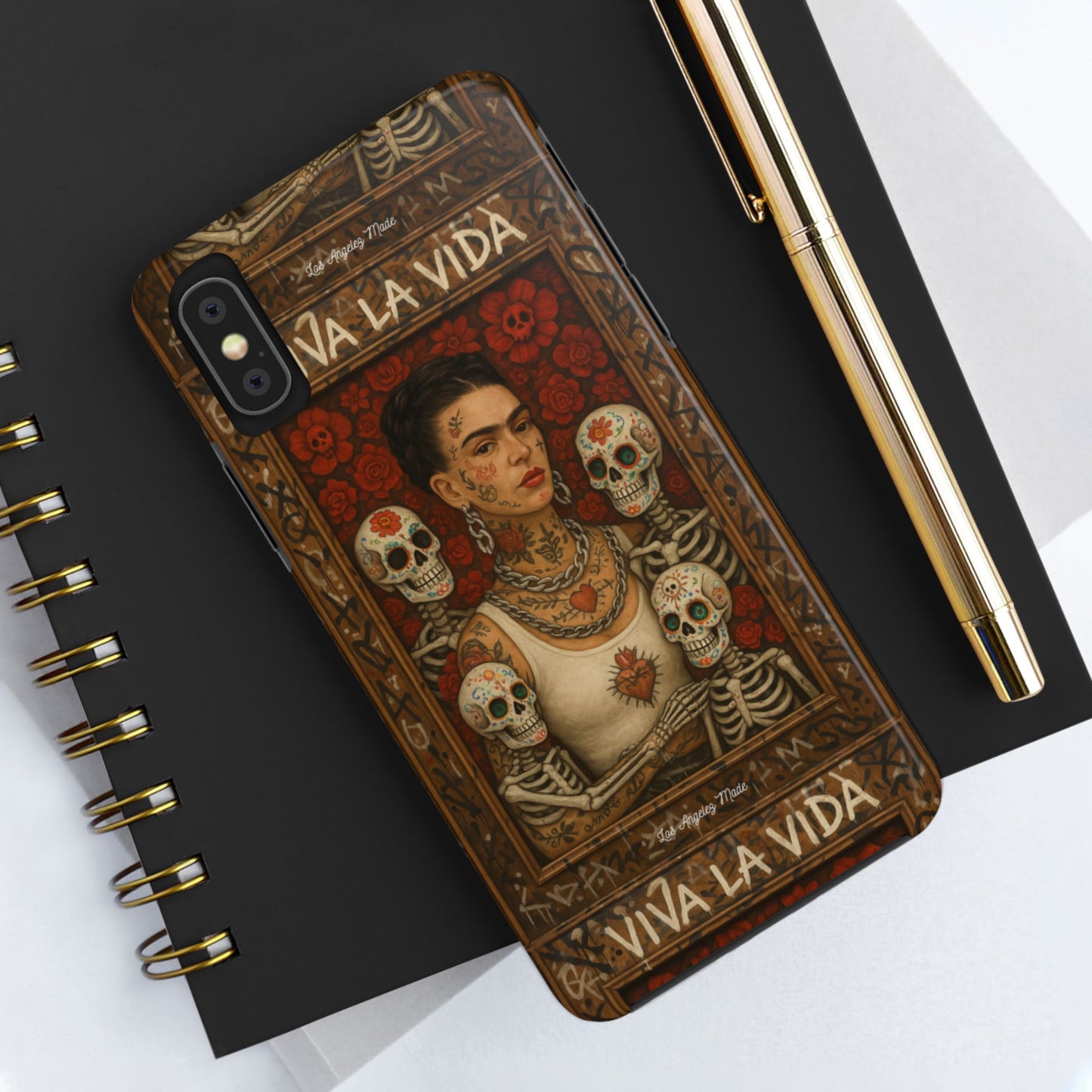 Los Angelez Made x Frida Kahlo Framed Tough Phone Case