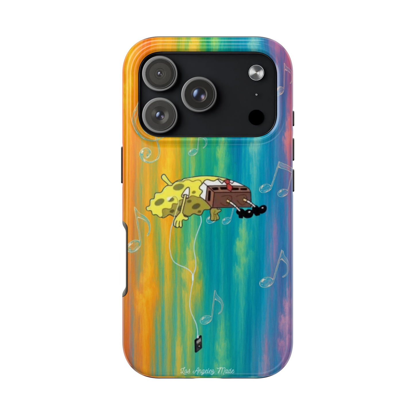Los Angelez Made x Spongebob Music Is Life Tough Phone Case