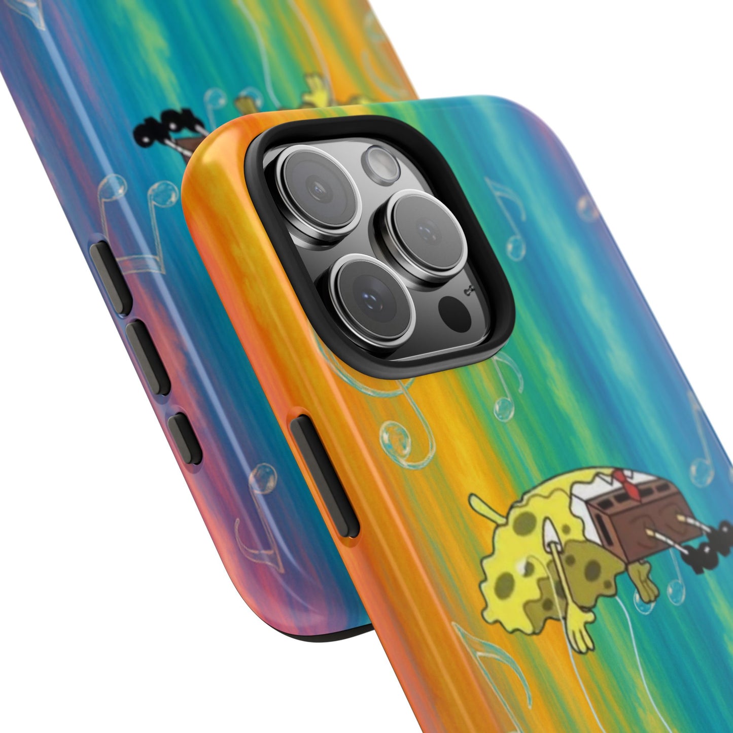Los Angelez Made x Spongebob Music Is Life Tough Phone Case