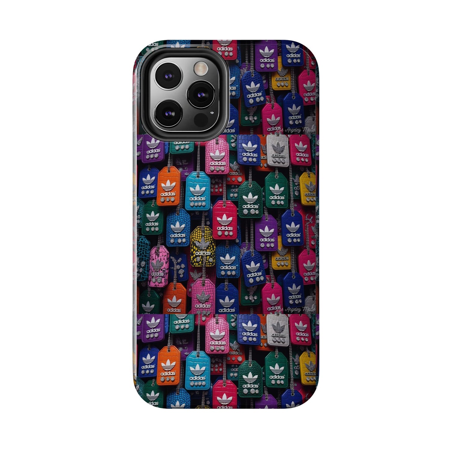 Los Angelez Made x Adidas Leather Tags Tough Phone Case