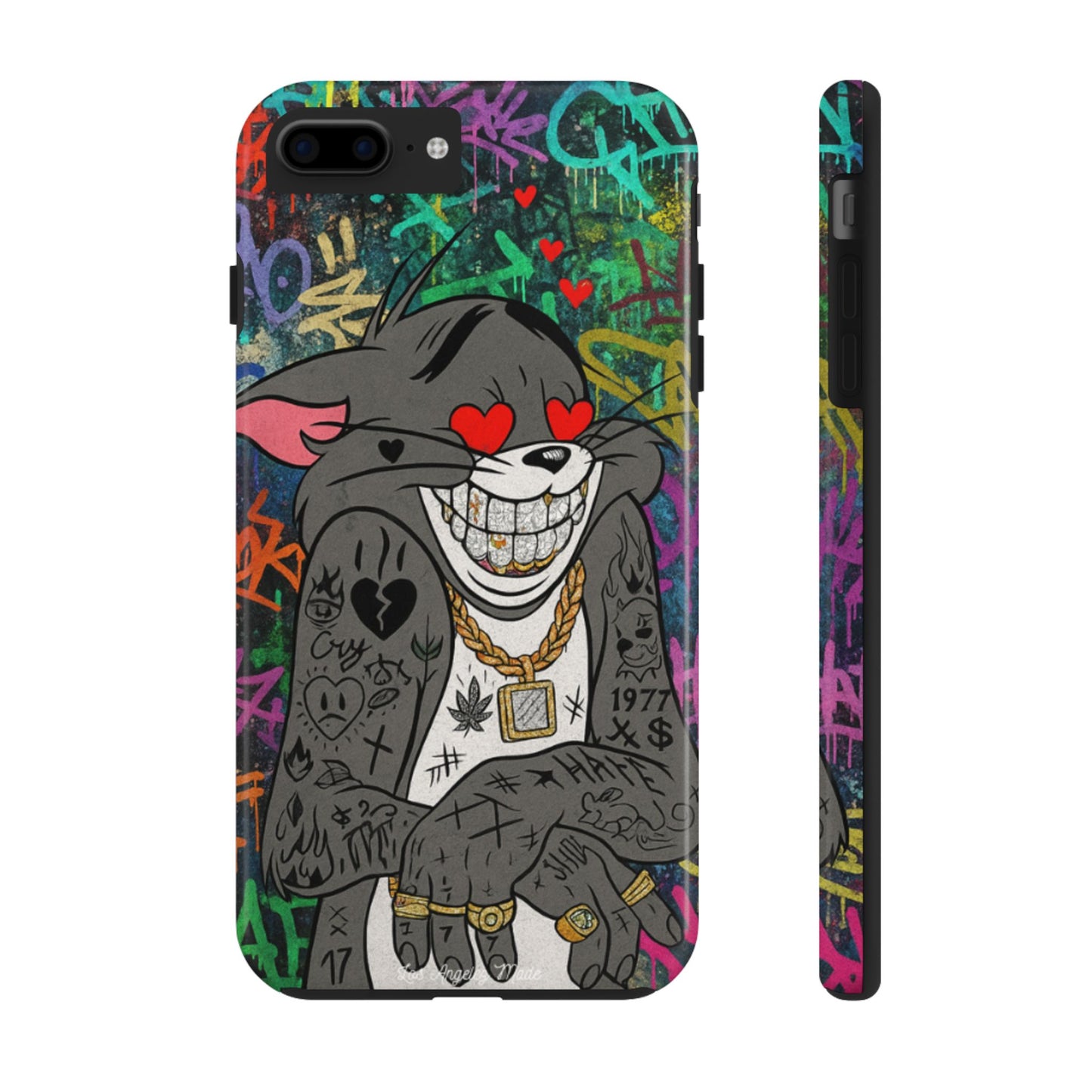 Los Angelez Made x Tom In Love Tough Phone Case