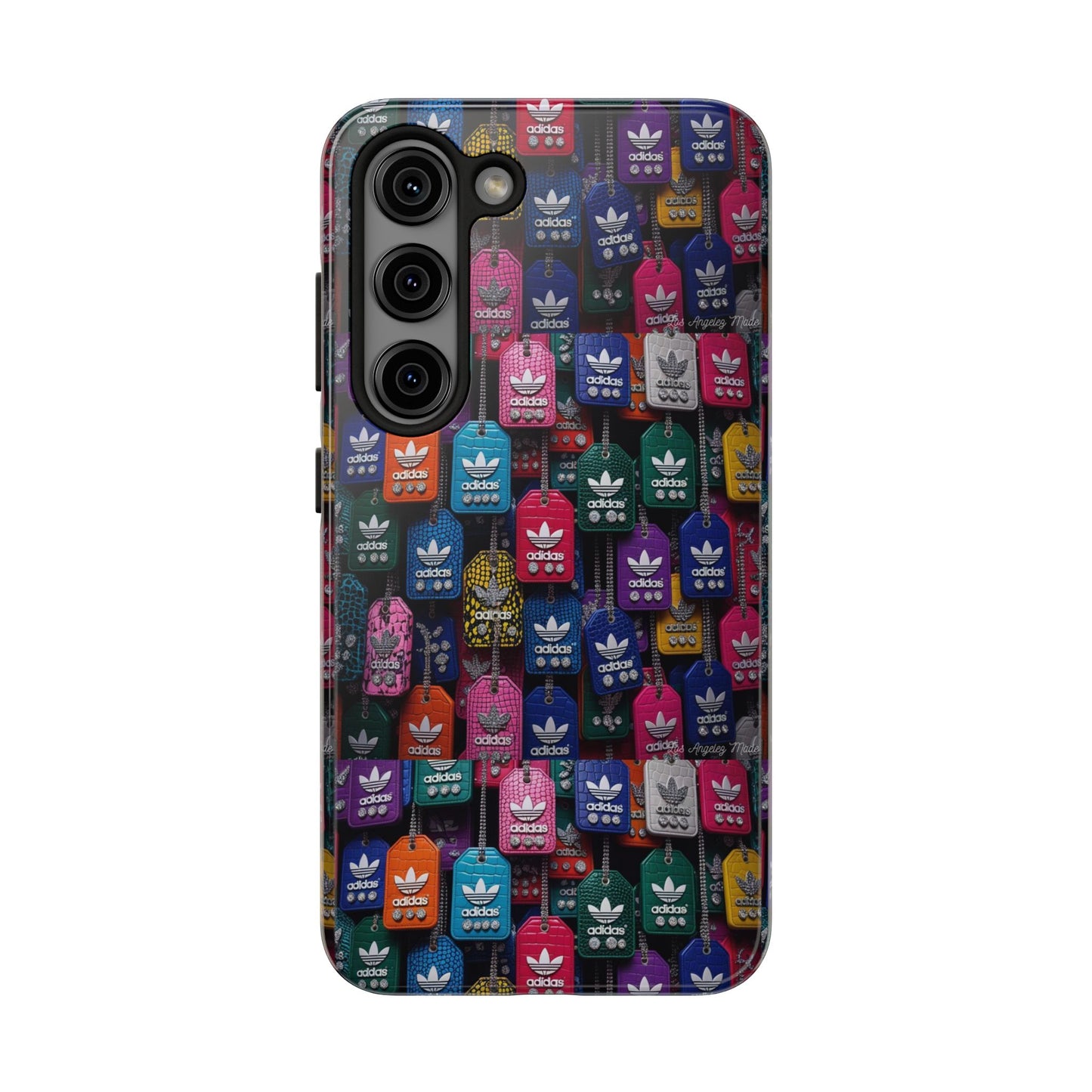 Los Angelez Made x Adidas Leather Tags Tough Phone Case