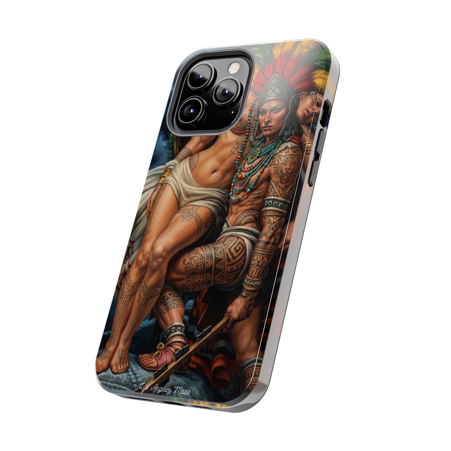 Los Angelez Made x Aztec Lesbian Pride Tough Phone Case