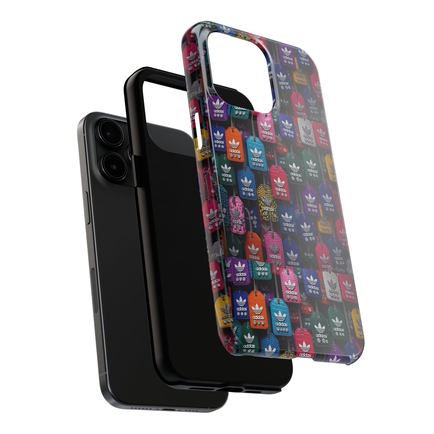 Los Angelez Made x Adidas Leather Tags Tough Phone Case