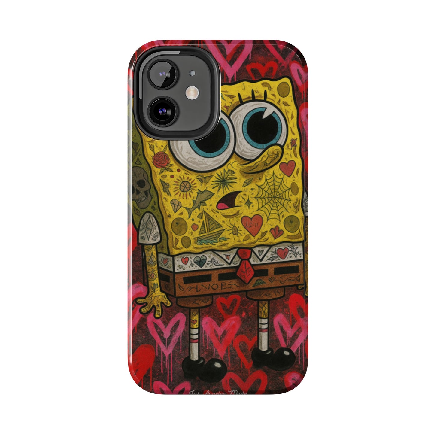 Los Angelez Made x Tatted Spongebob Tough Phone Case