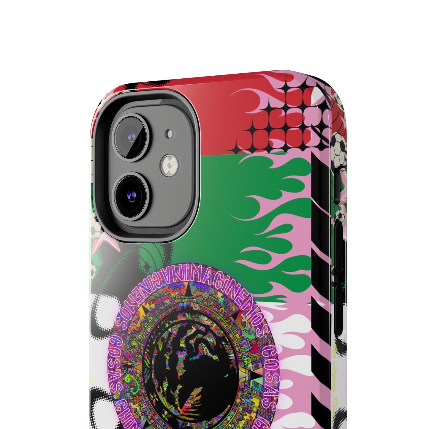 Los Angelez Made x Mexican Flag Tough Phone Case