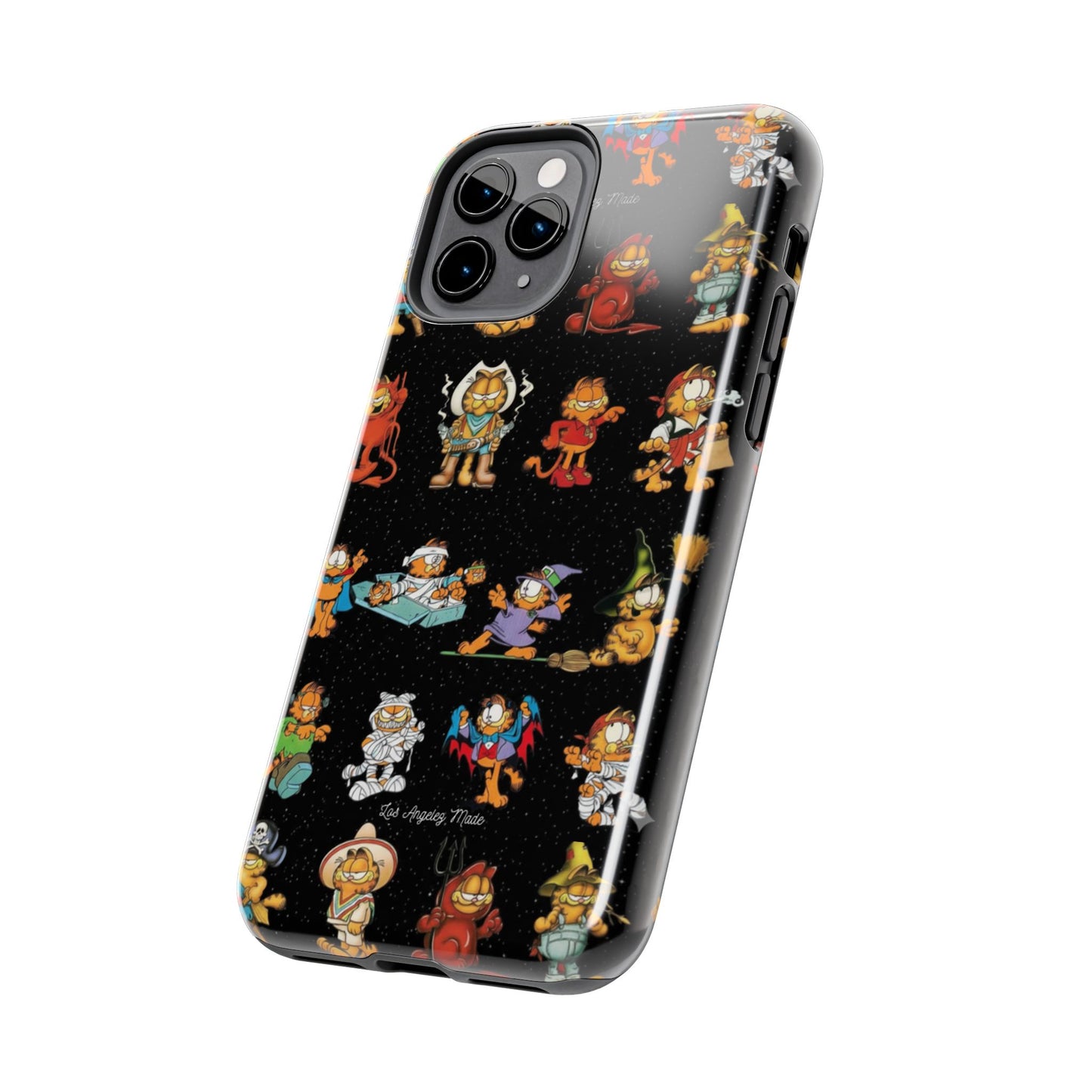 Los Angelez Made x Garfield Halloween Sticker Sheet Tough Phone Case