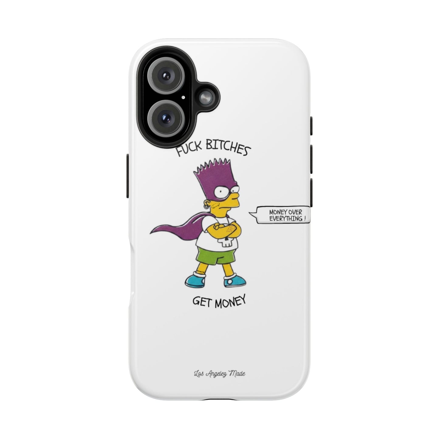 Los Angelez Made x Bart Get Money Tough Phone Case