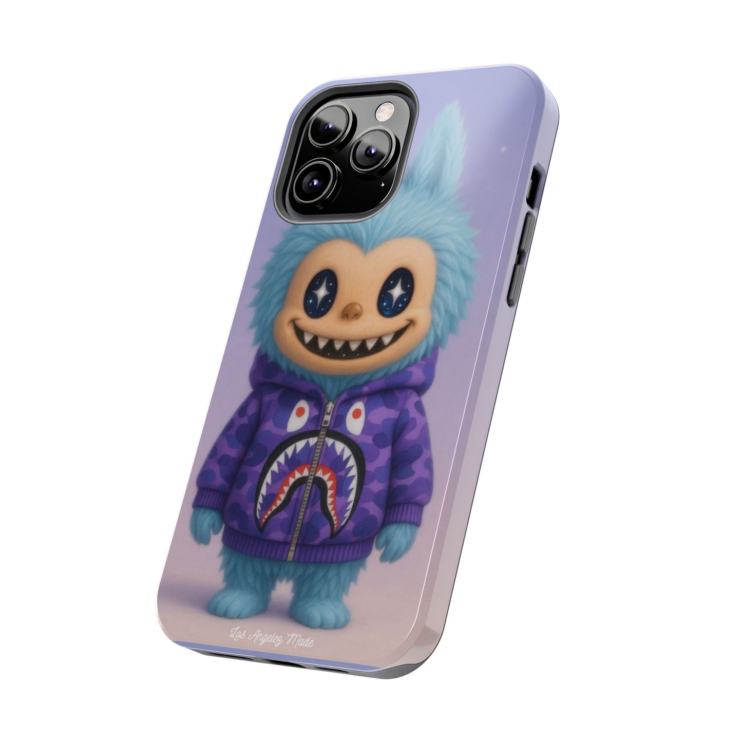Los Angelez Made x Labubu BAPE Hoodie Tough Phone Case