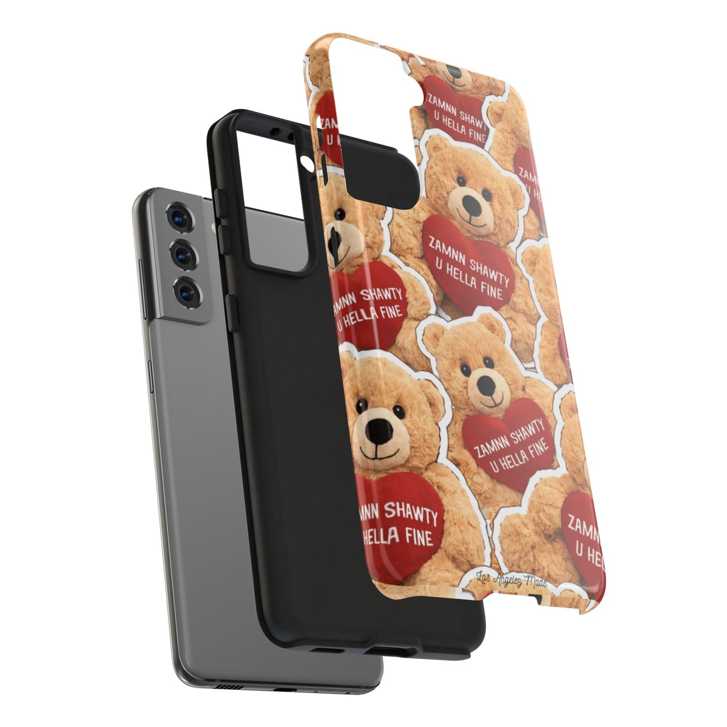 Los Angelez Made x Teddy "Zamnn Shawty U Hella Fine" Tough Phone Case