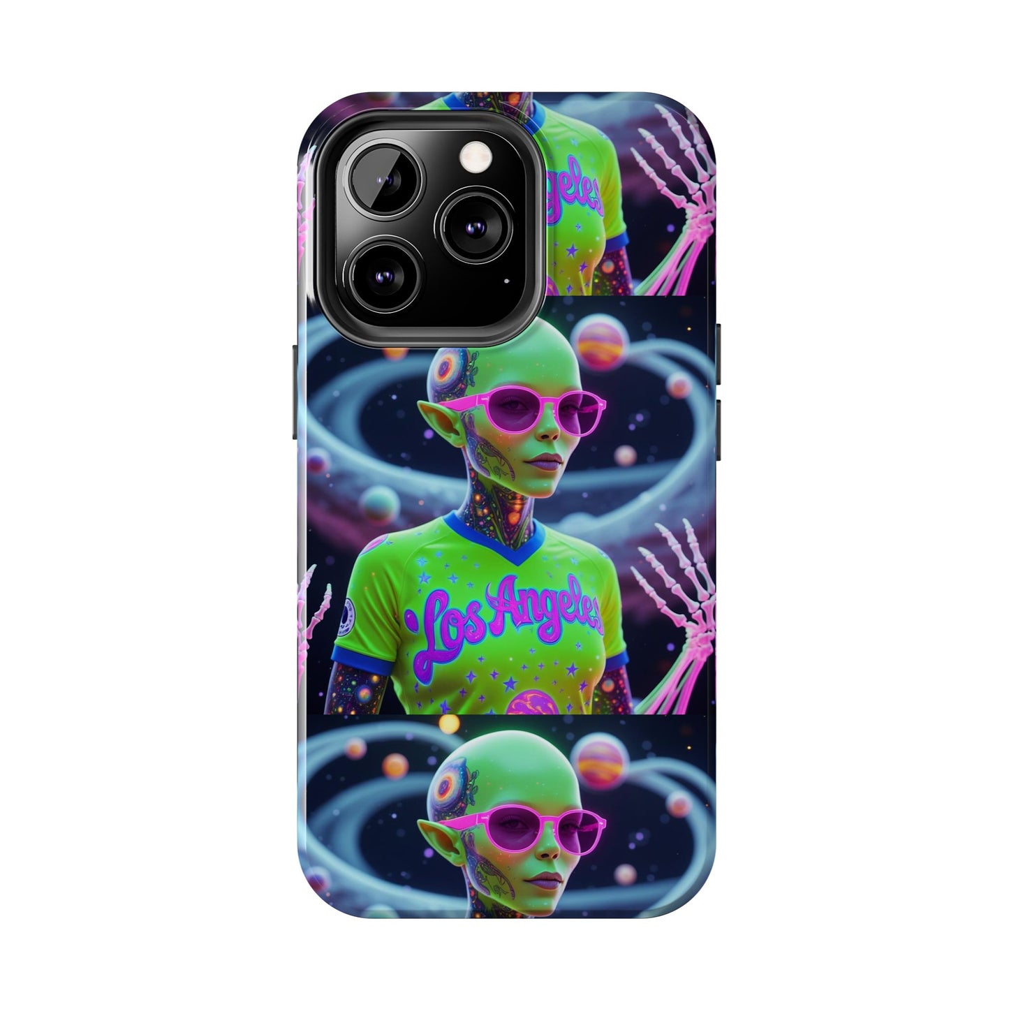 Los Angelez Made x Neon Alien Tough Phone Case