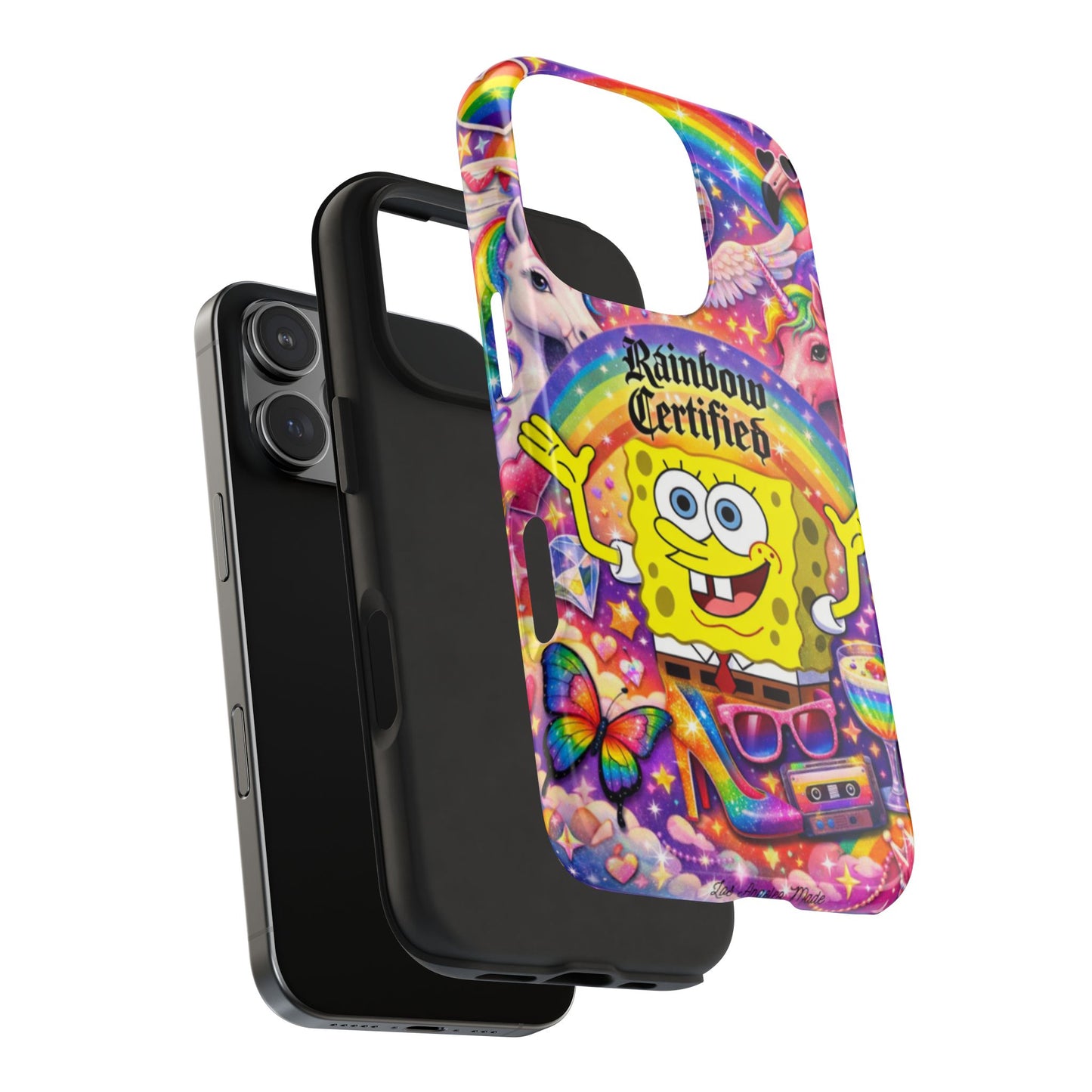 Los Angelez Made x Gay SpongeBob ''Rainbow Certified'' Tough Phone Case