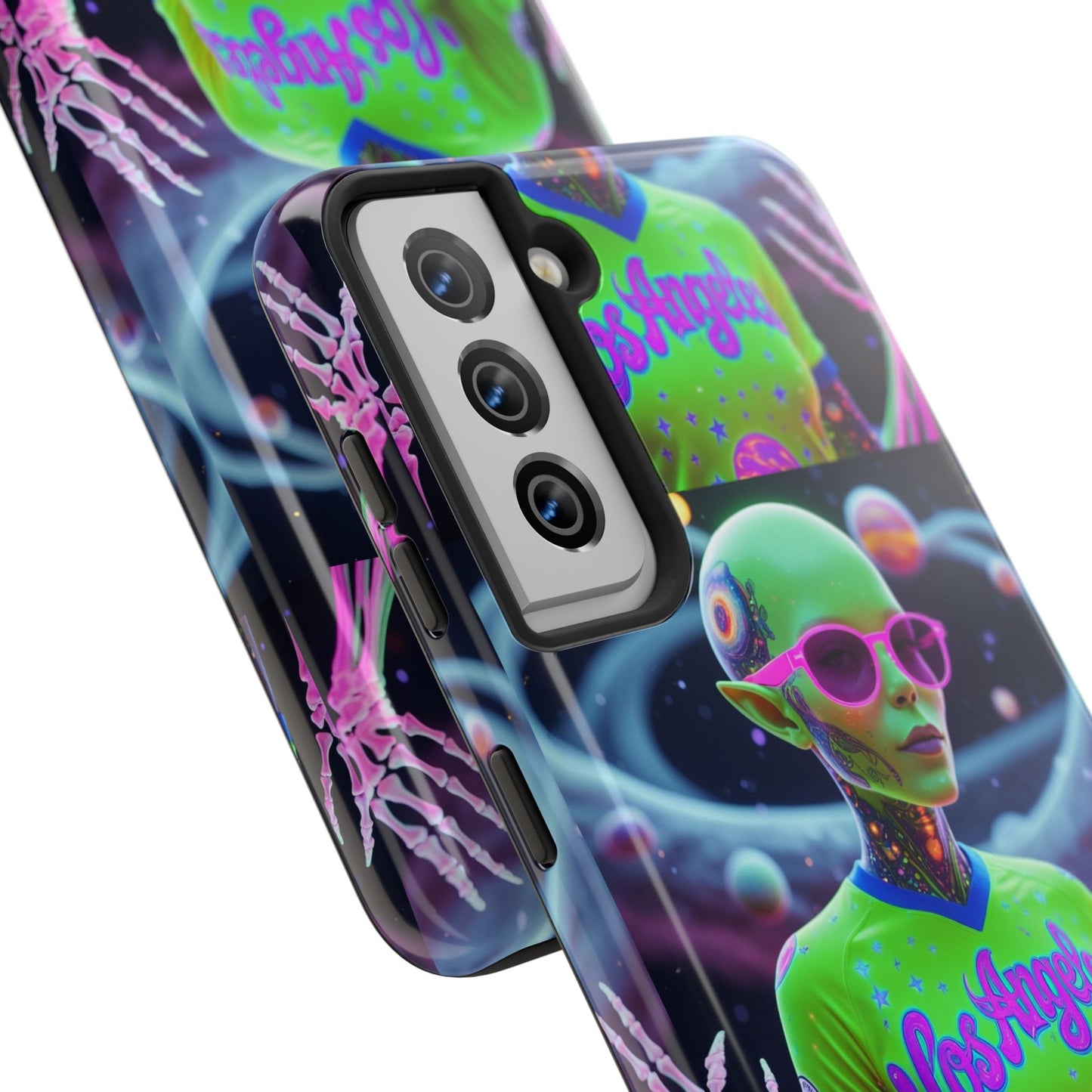 Los Angelez Made x Neon Alien Tough Phone Case