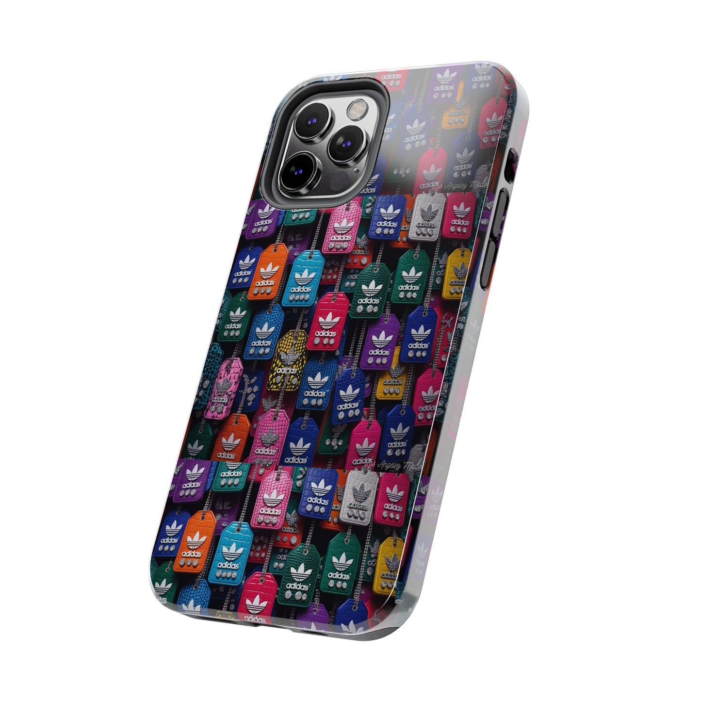 Los Angelez Made x Adidas Leather Tags Tough Phone Case