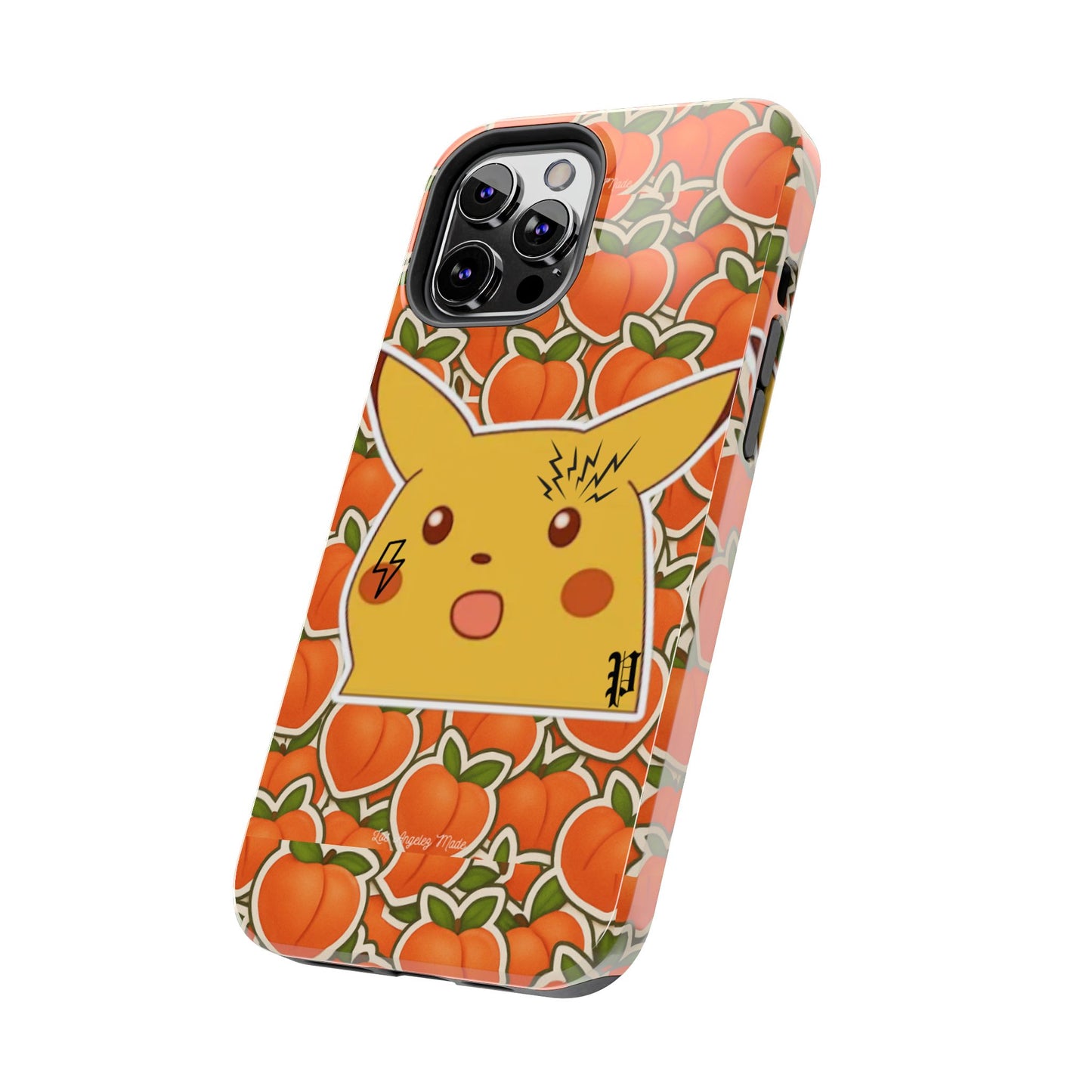 Los Angelez Made x Shocked Pika Peach Tough Phone Case