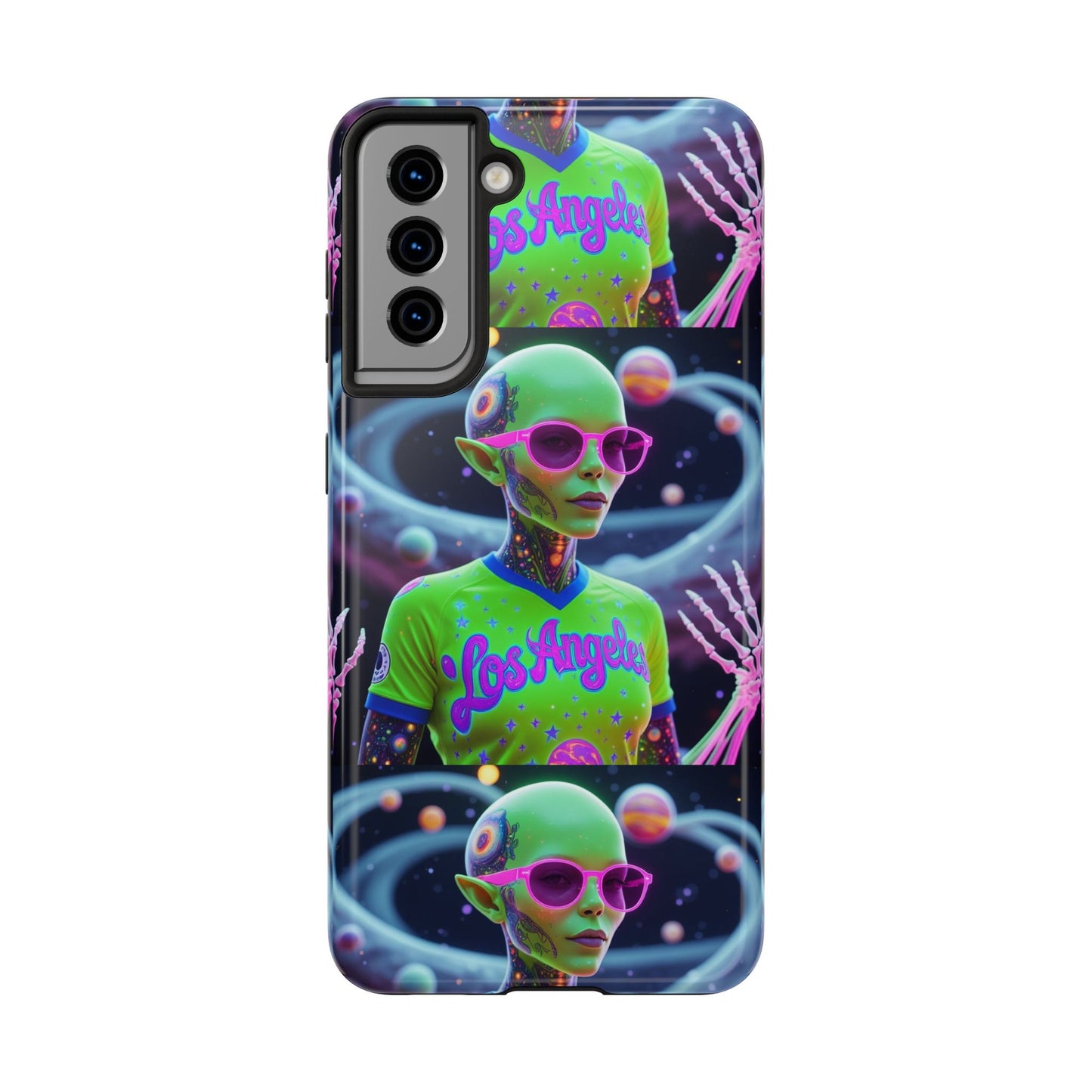 Los Angelez Made x Neon Alien Tough Phone Case