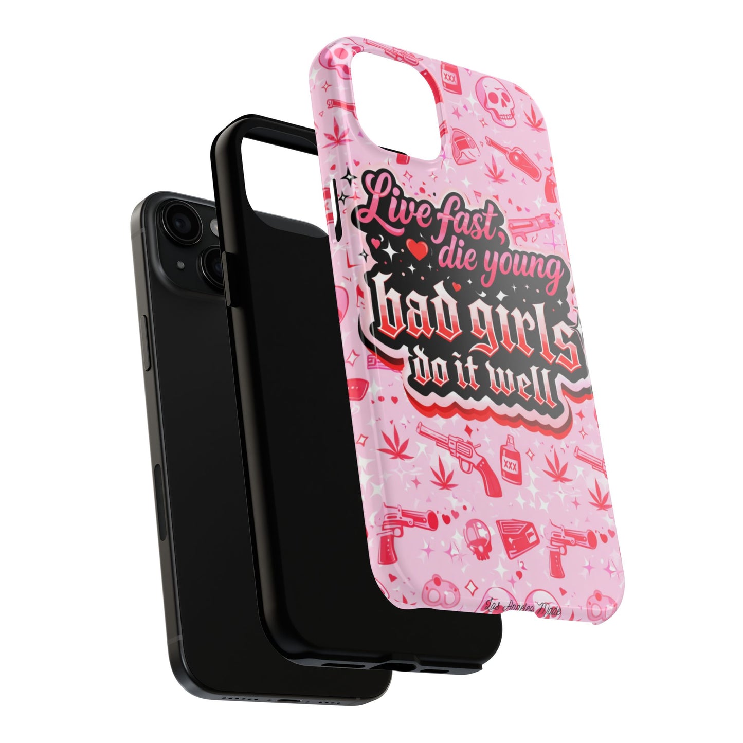Los Angelez Made x "Live Fast, Die Young'' Tough Phone Case