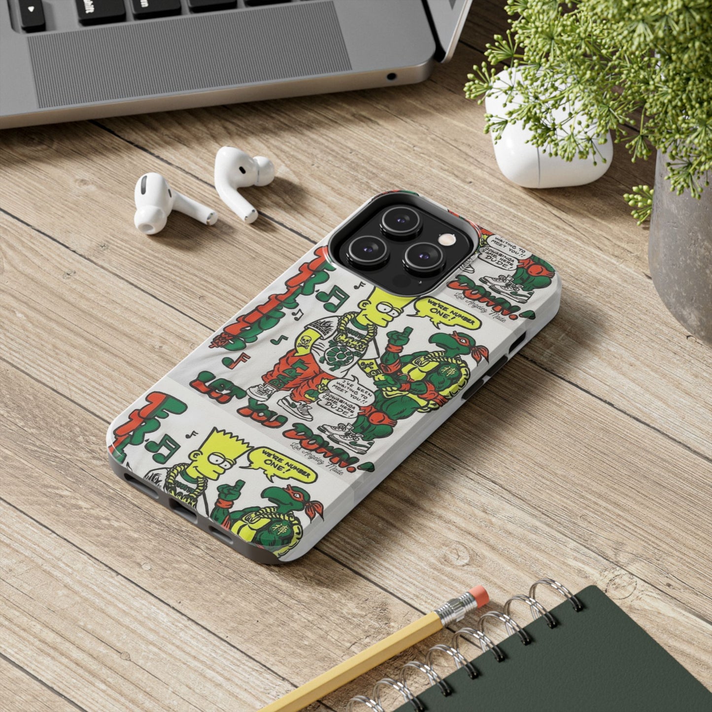 Los Angelez Made x Bart & TMNT Tough Phone Case