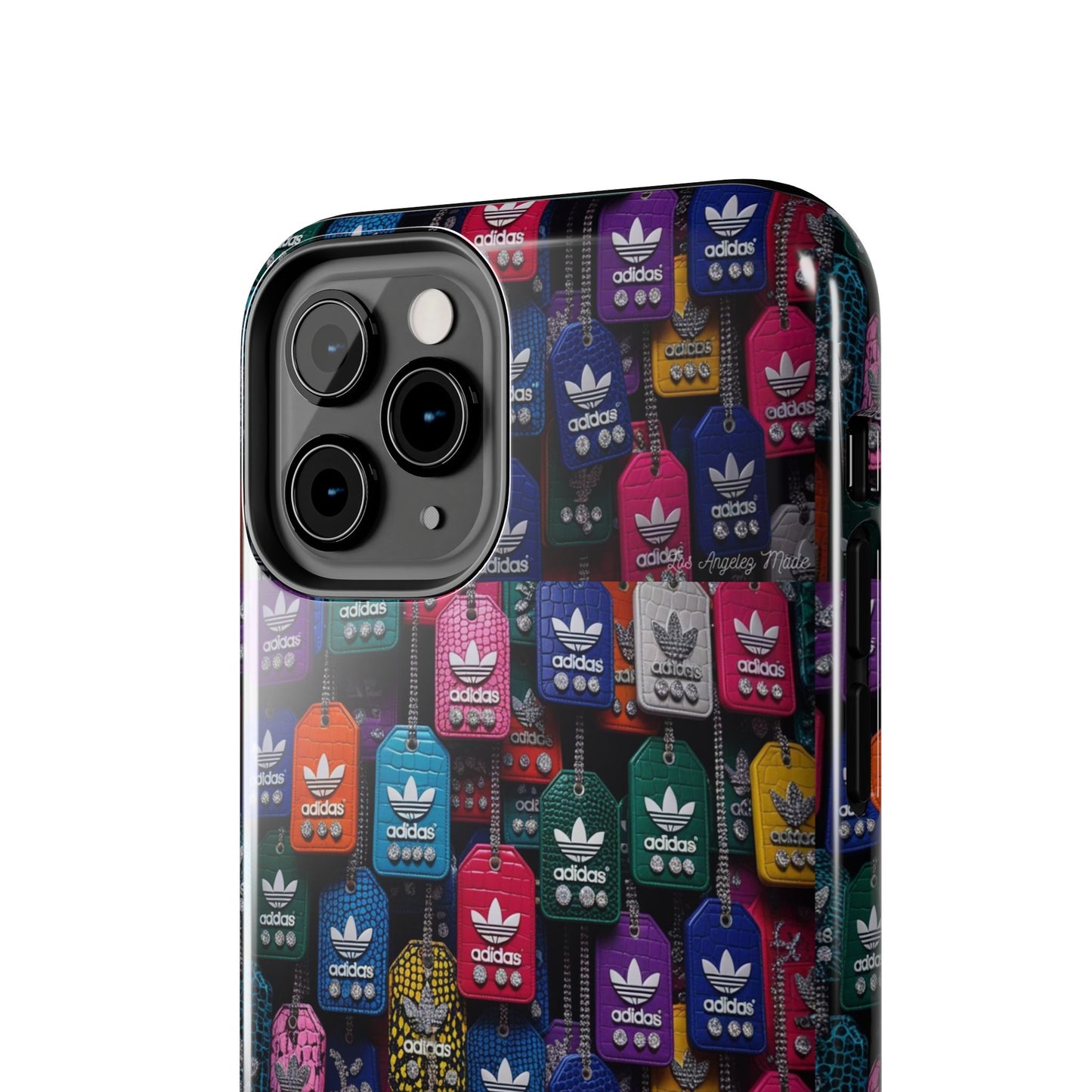 Los Angelez Made x Adidas Leather Tags Tough Phone Case