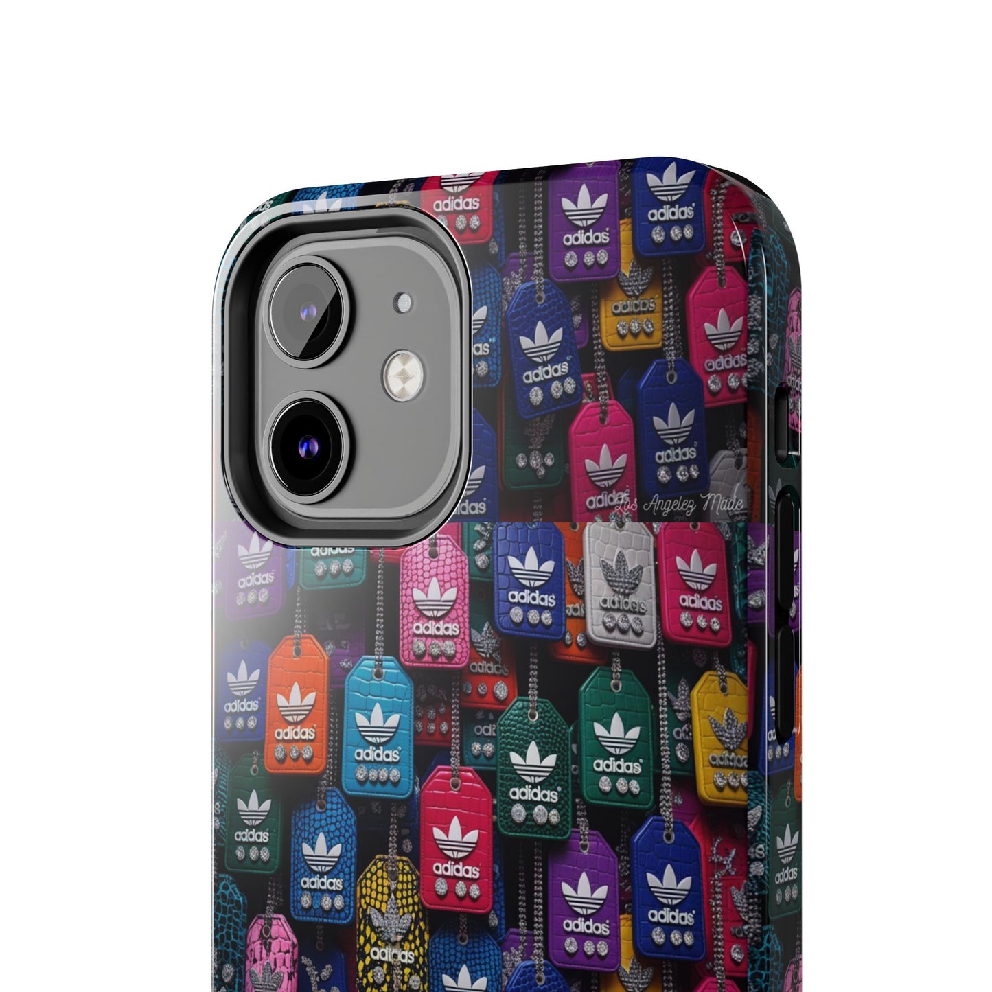Los Angelez Made x Adidas Leather Tags Tough Phone Case