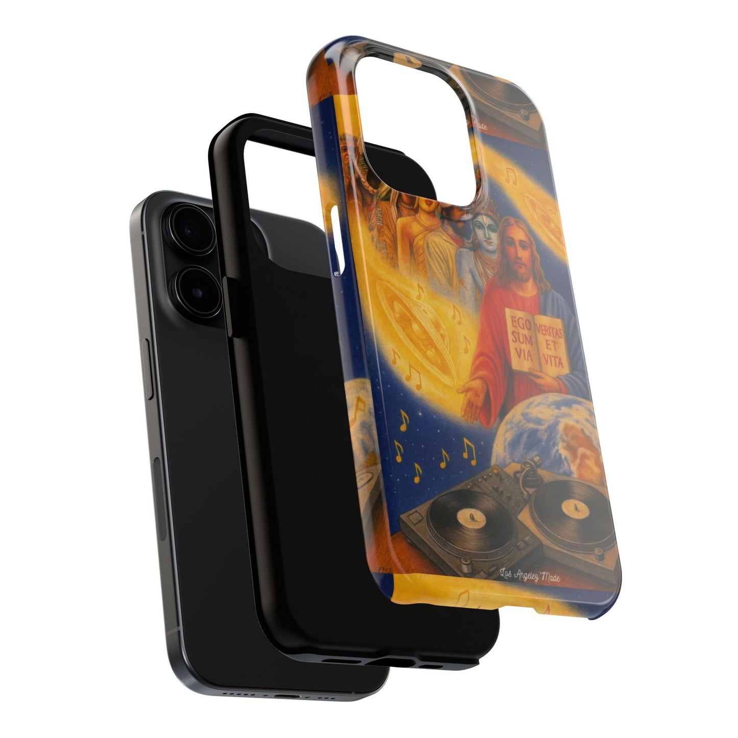 Los Angelez Made x God Is A DJ Tough Phone Case