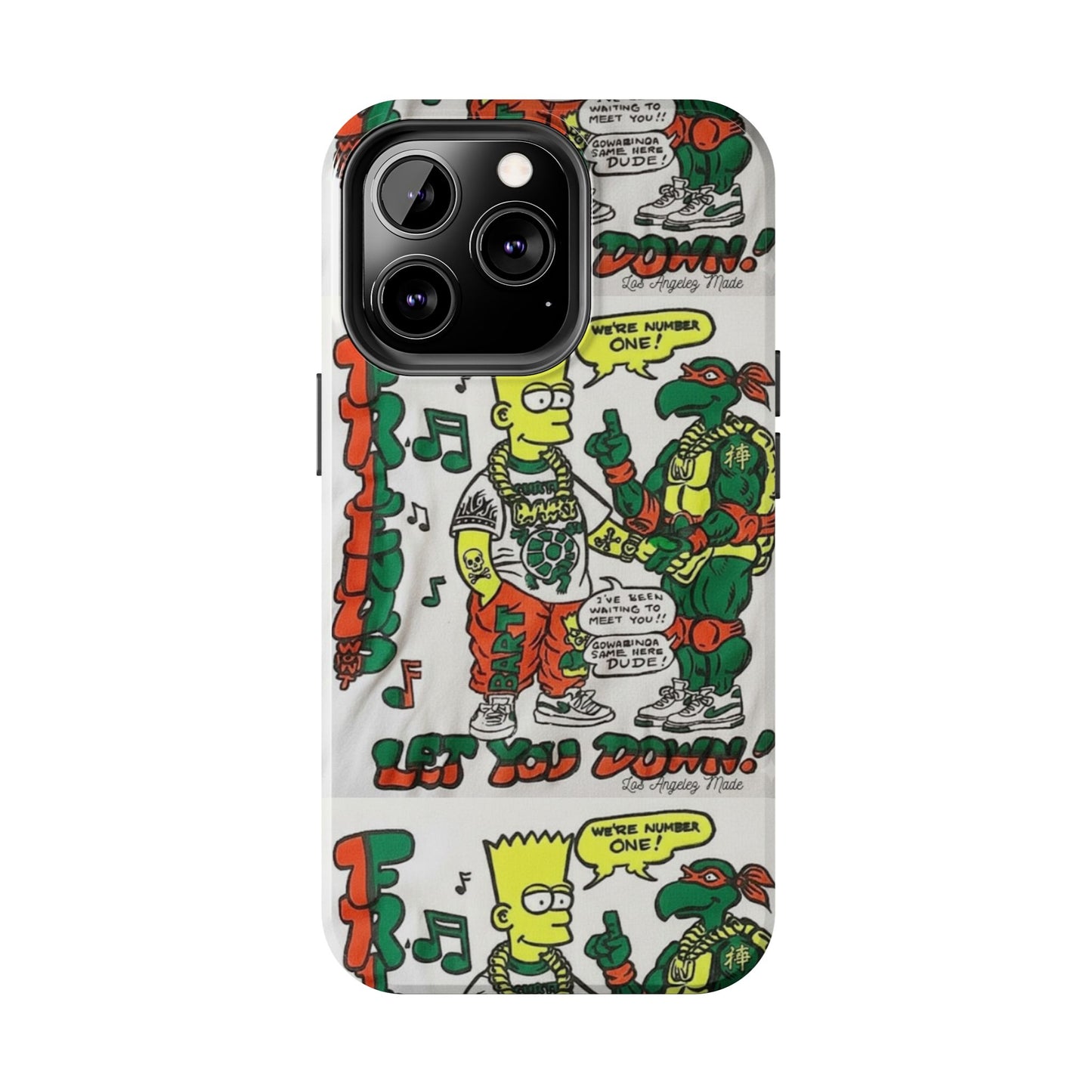 Los Angelez Made x Bart & TMNT Tough Phone Case