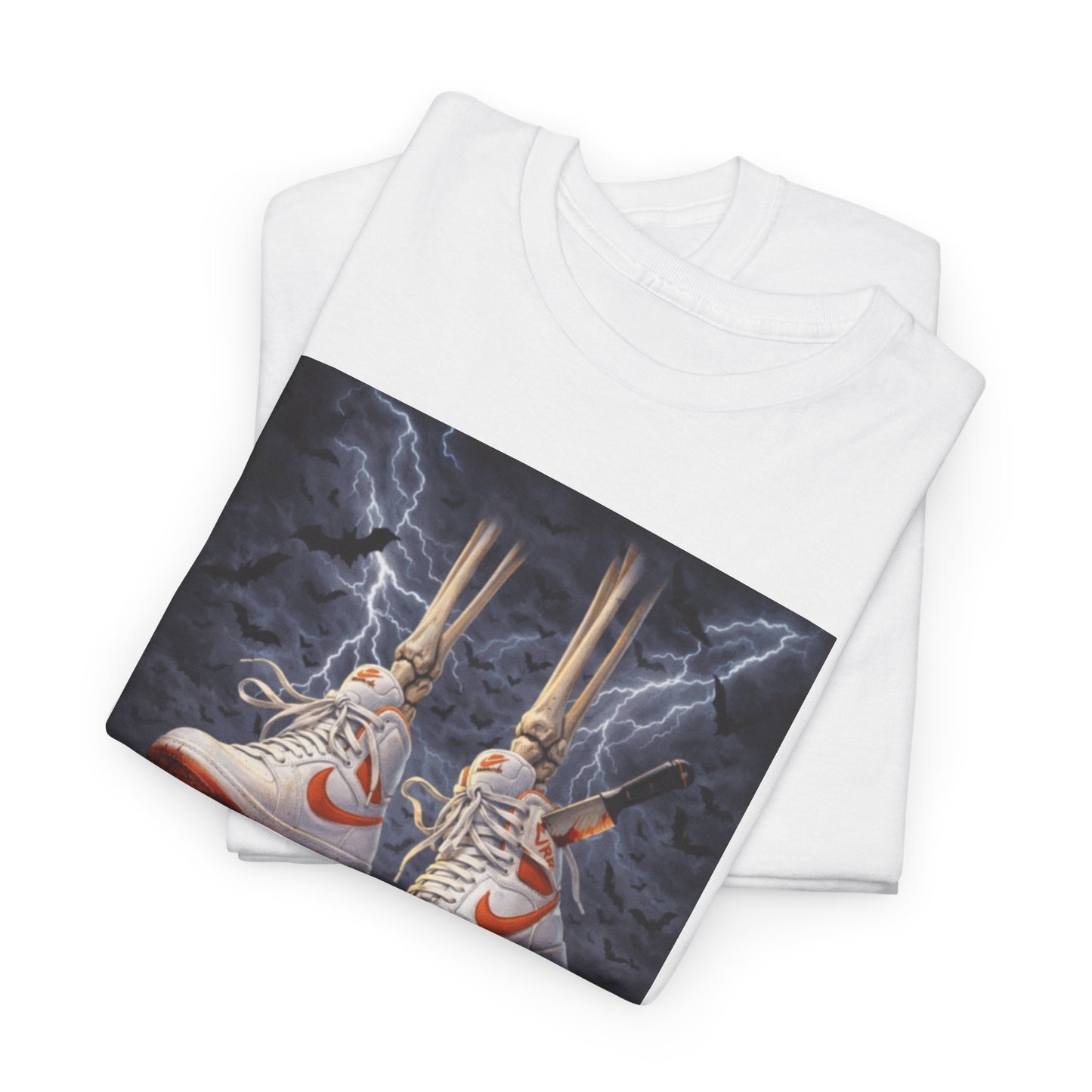 Los Angelez Made x Halloween Nike Ad Unisex Heavy Cotton T-Shirt