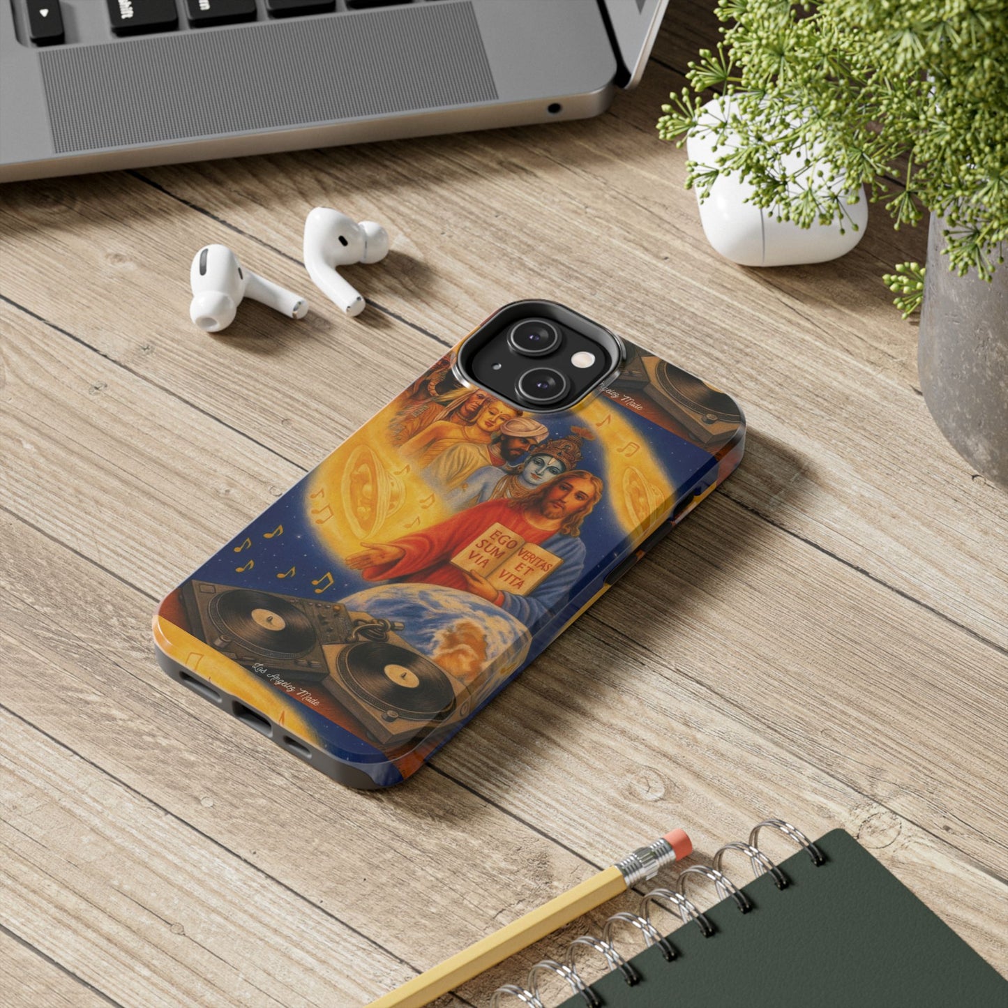 Los Angelez Made x God Is A DJ Tough Phone Case