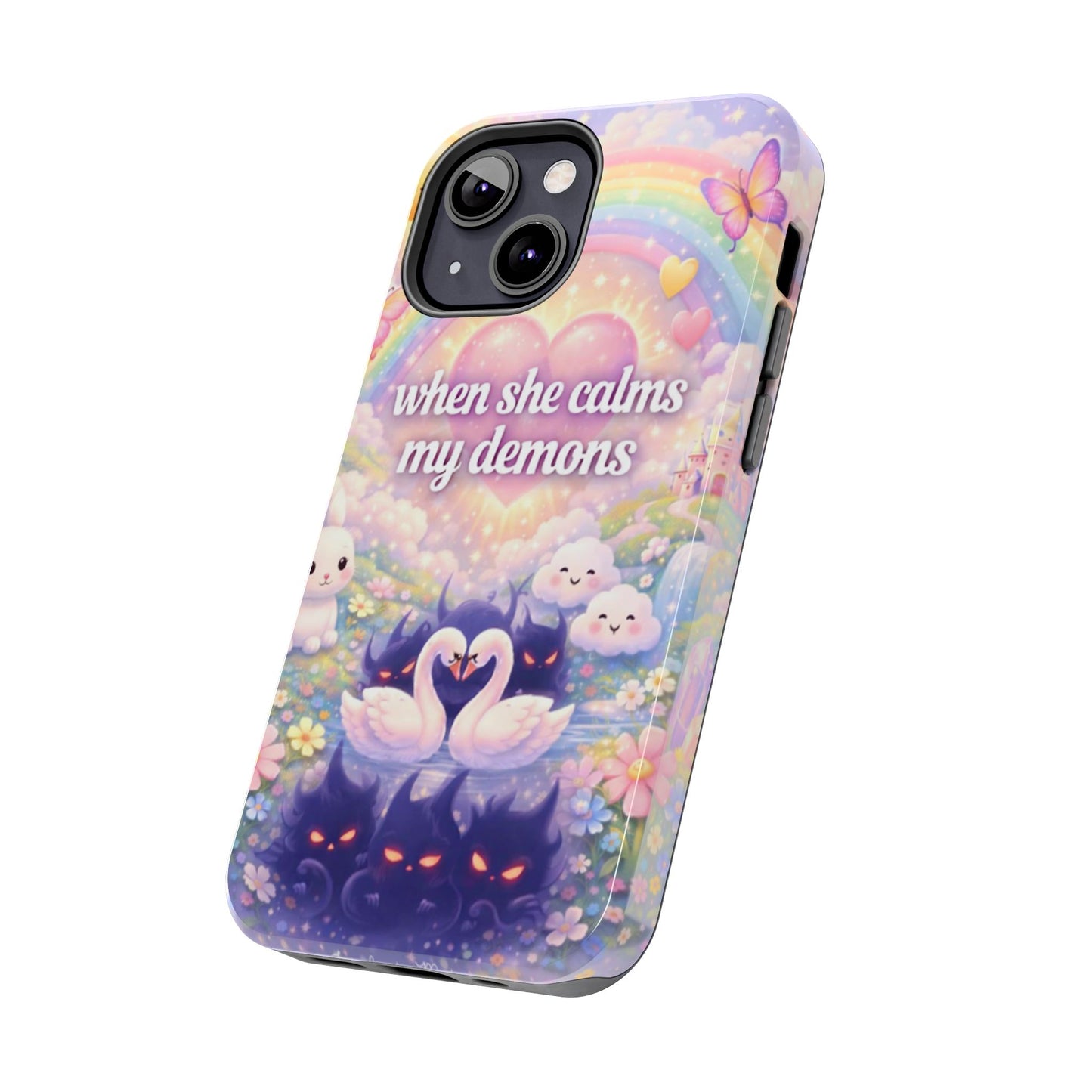 Los Angelez Made x ''When She Calms My Demons'' Tough Phone Case