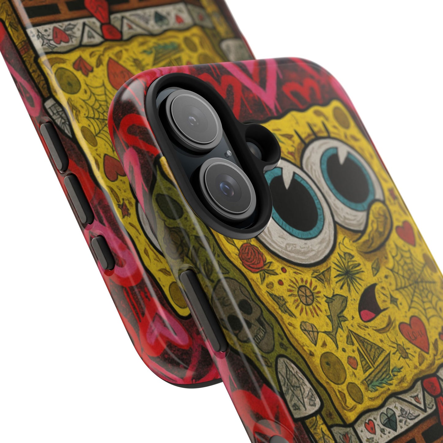 Los Angelez Made x Tatted Spongebob Tough Phone Case