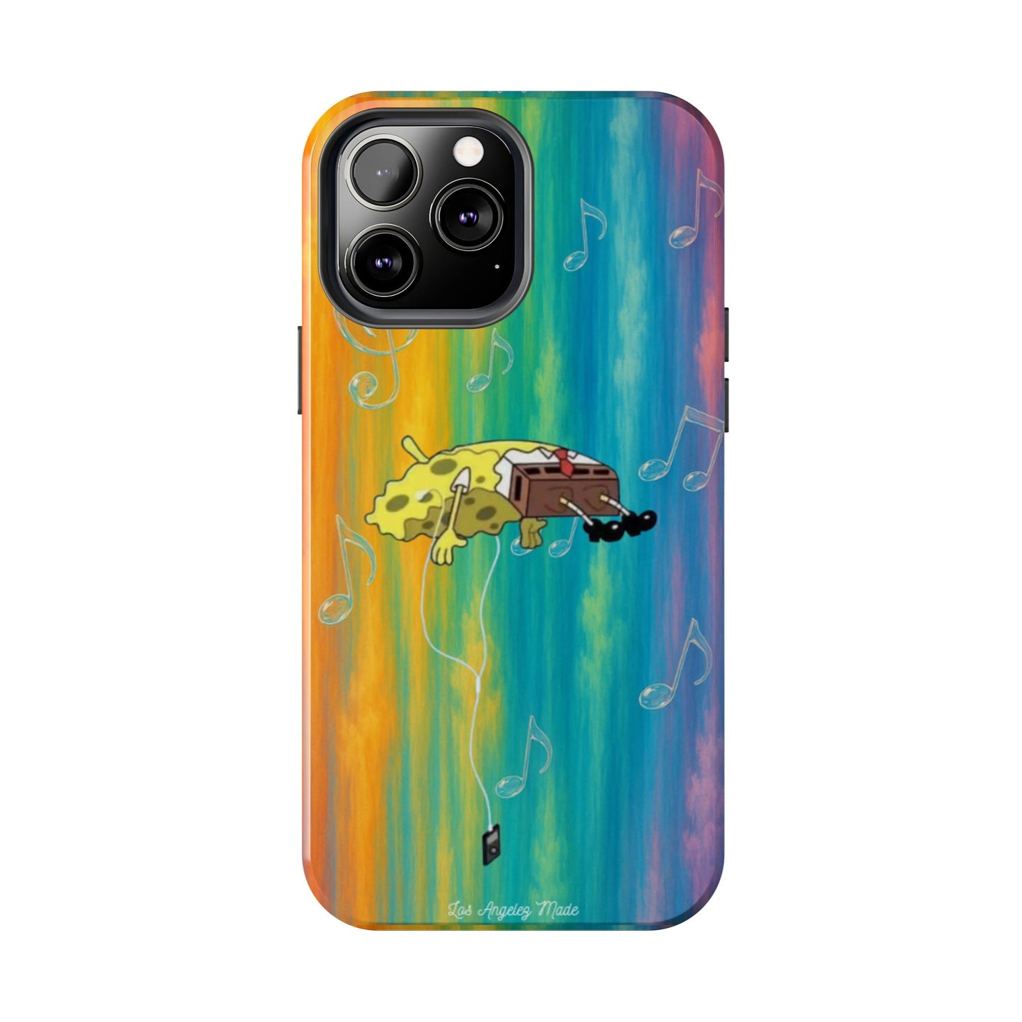 Los Angelez Made x Spongebob Music Is Life Tough Phone Case