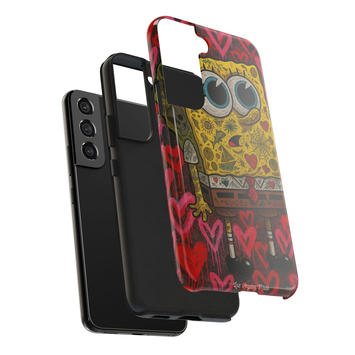 Los Angelez Made x Tatted Spongebob Tough Phone Case