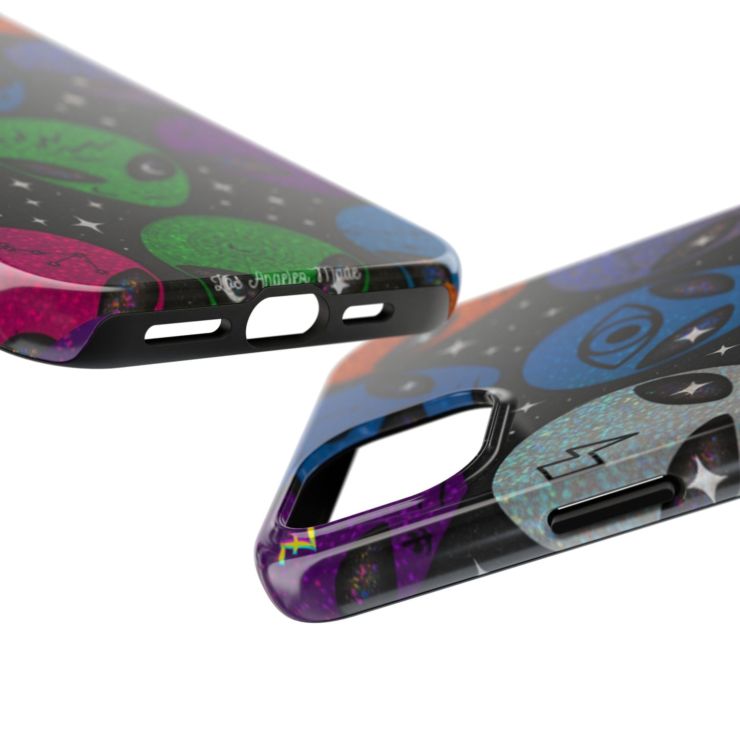 Los Angelez Made x Y2K Alien Sticker Sheet Tough Phone Case
