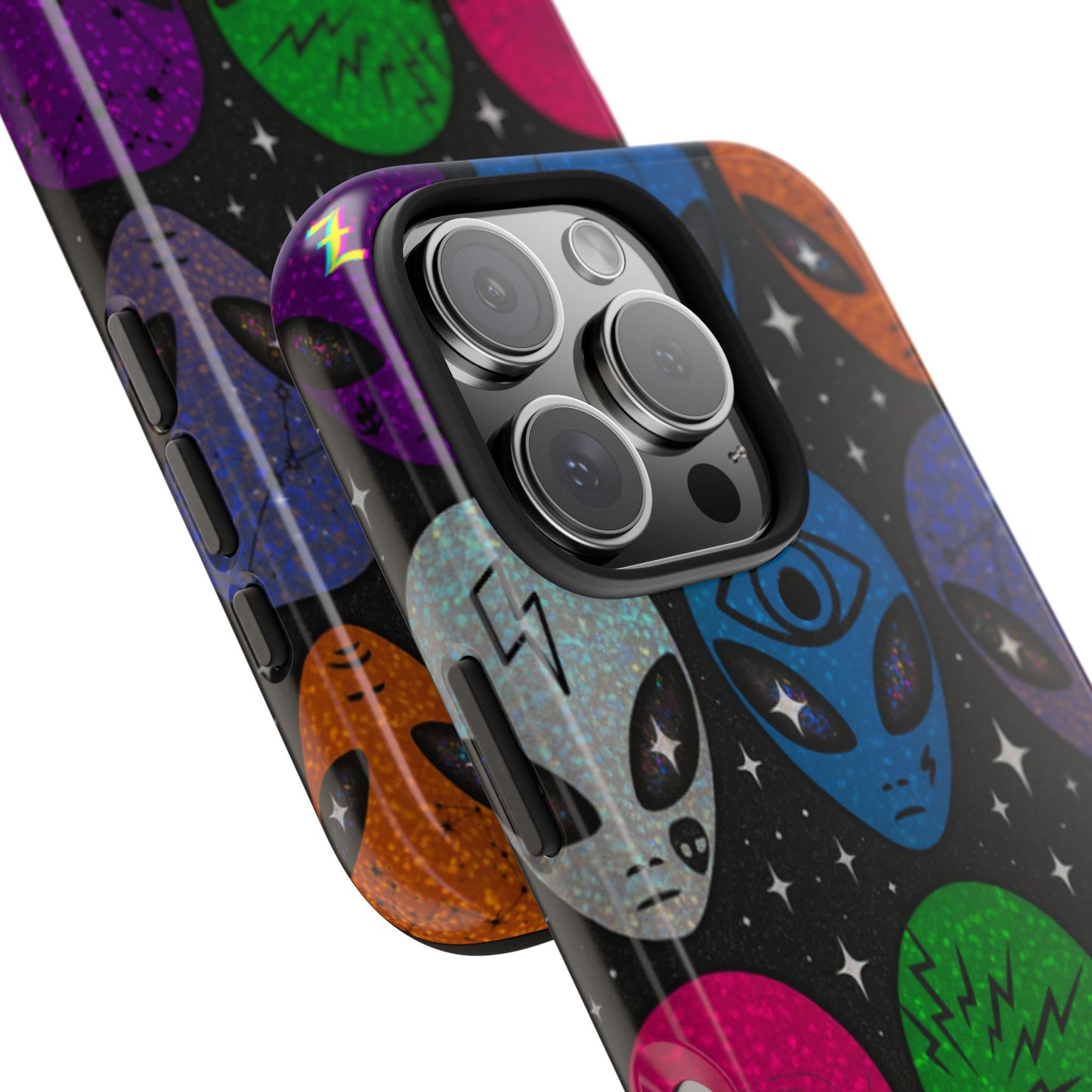 Los Angelez Made x Y2K Alien Sticker Sheet Tough Phone Case