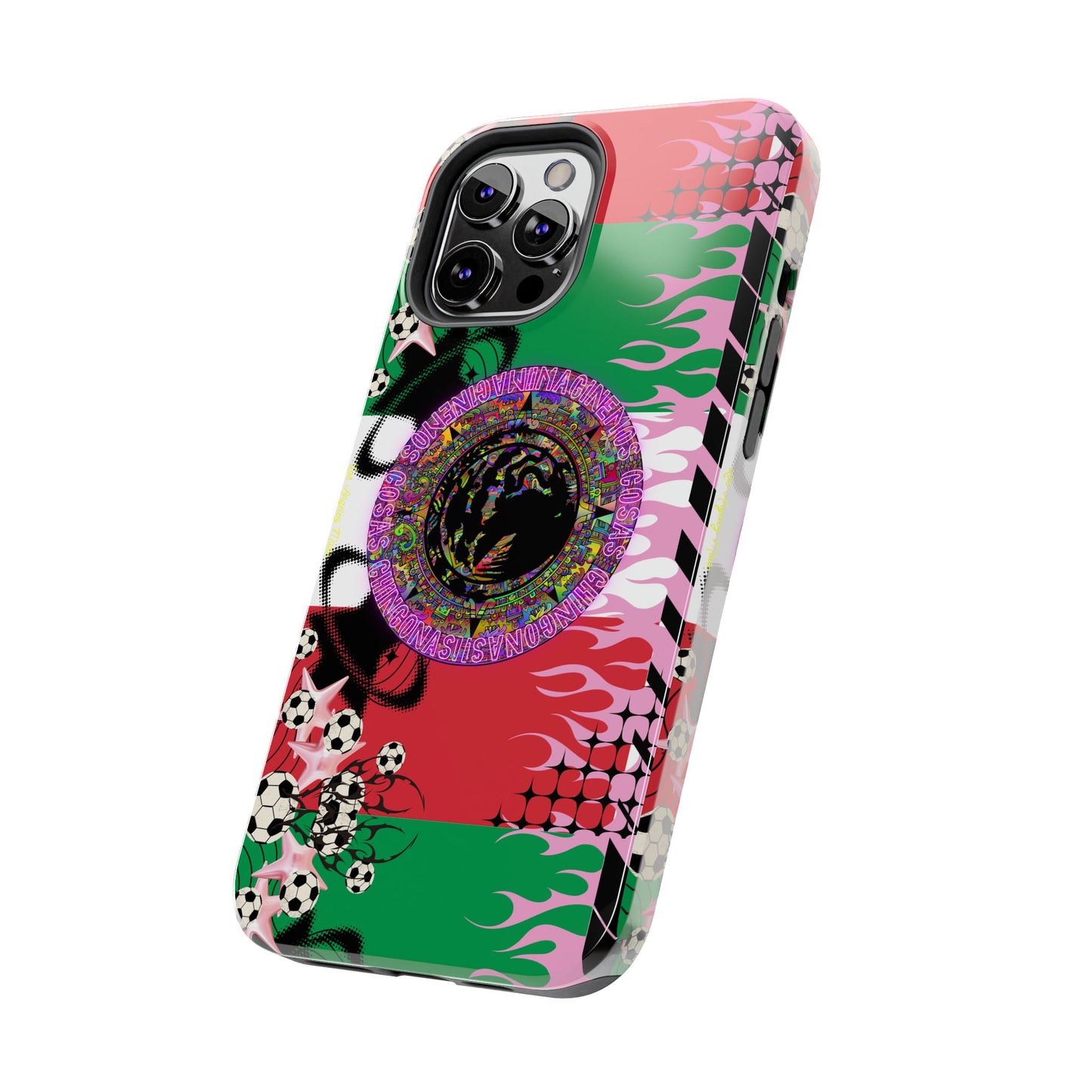 Los Angelez Made x Mexican Flag Tough Phone Case