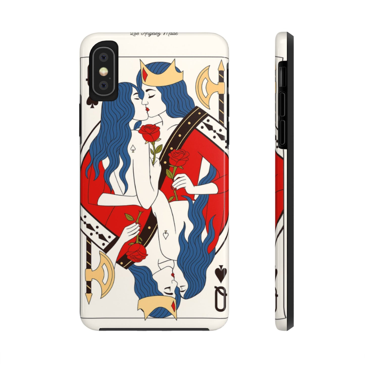 Los Angelez Made x Two Queens Card Tough Phone Case