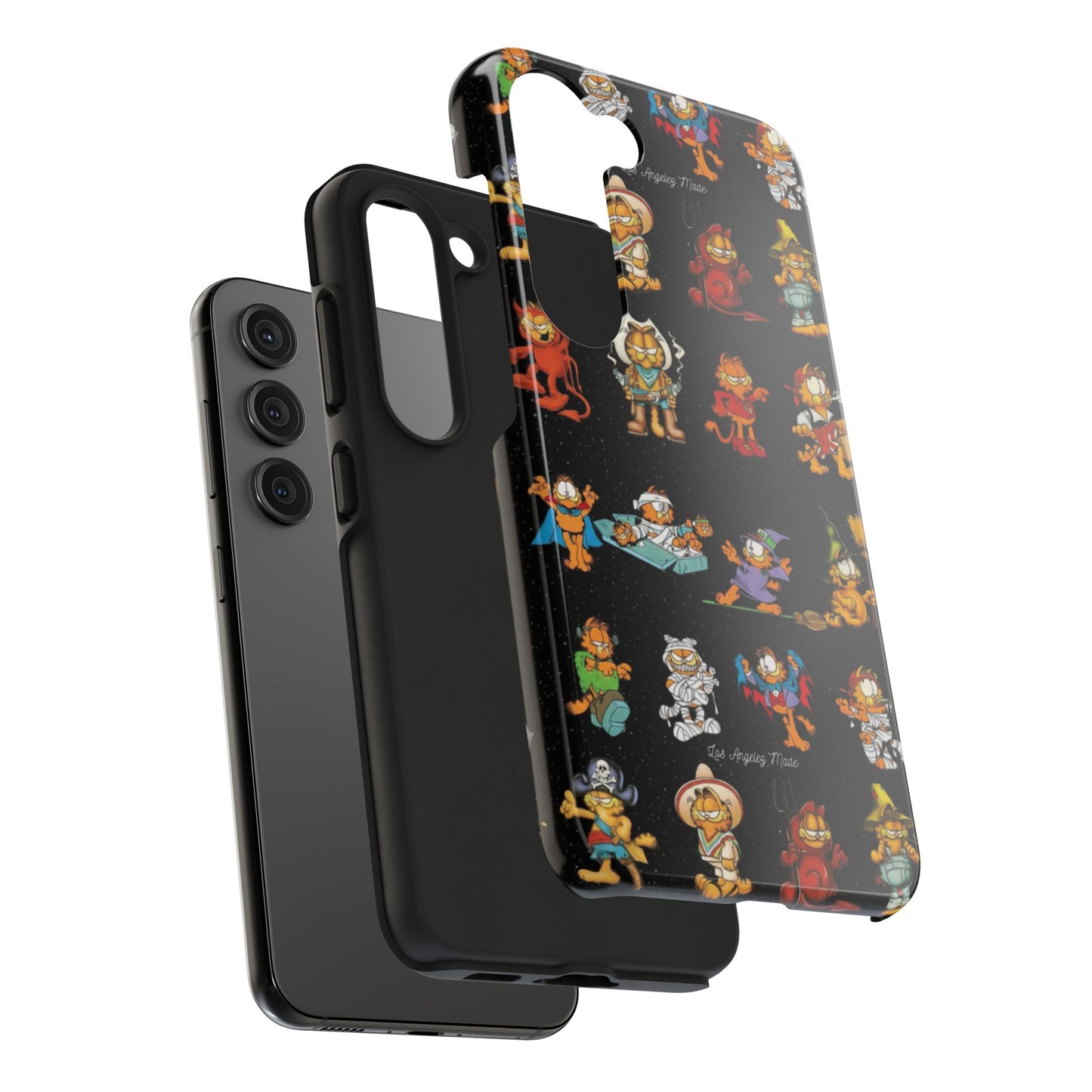 Los Angelez Made x Garfield Halloween Sticker Sheet Tough Phone Case