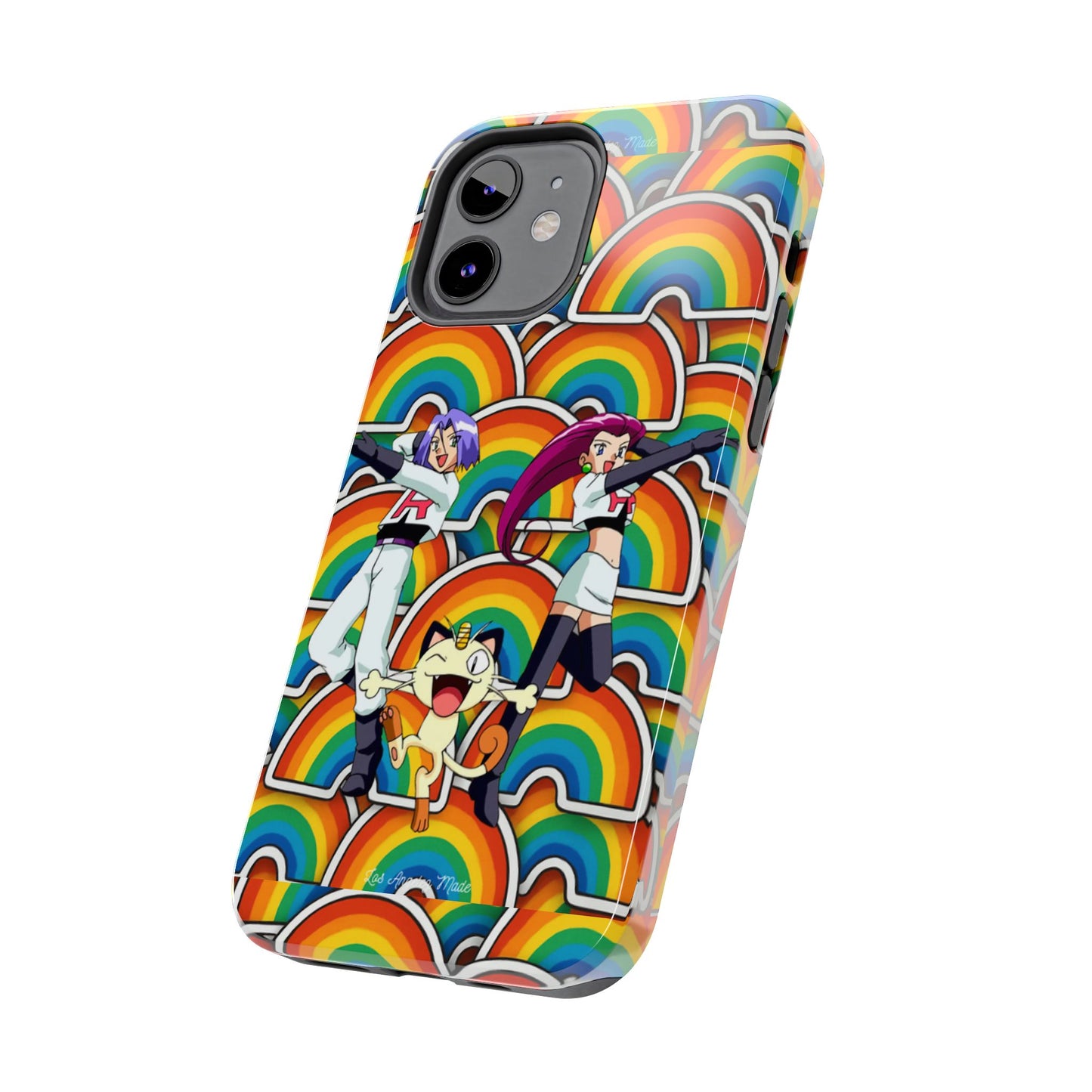 Los Angelez Made x Team Rocket Rainbow Emoji Tough Phone Case
