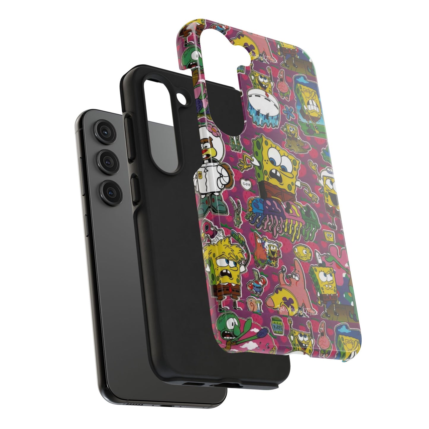 Los Angelez Made x SpongeBob Sticker Sheet Tough Phone Case