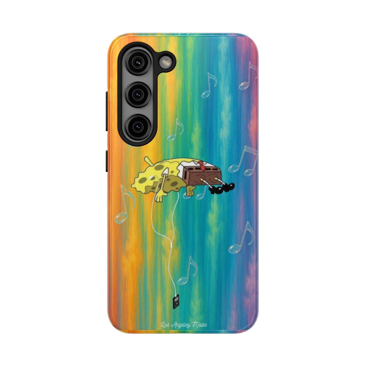 Los Angelez Made x Spongebob Music Is Life Tough Phone Case