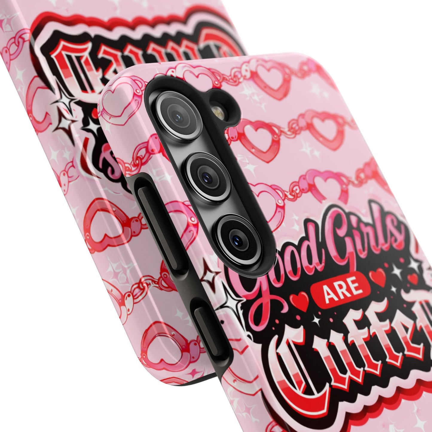Los Angelez Made x "Good Girls Are Cuffed" Tough Phone Case
