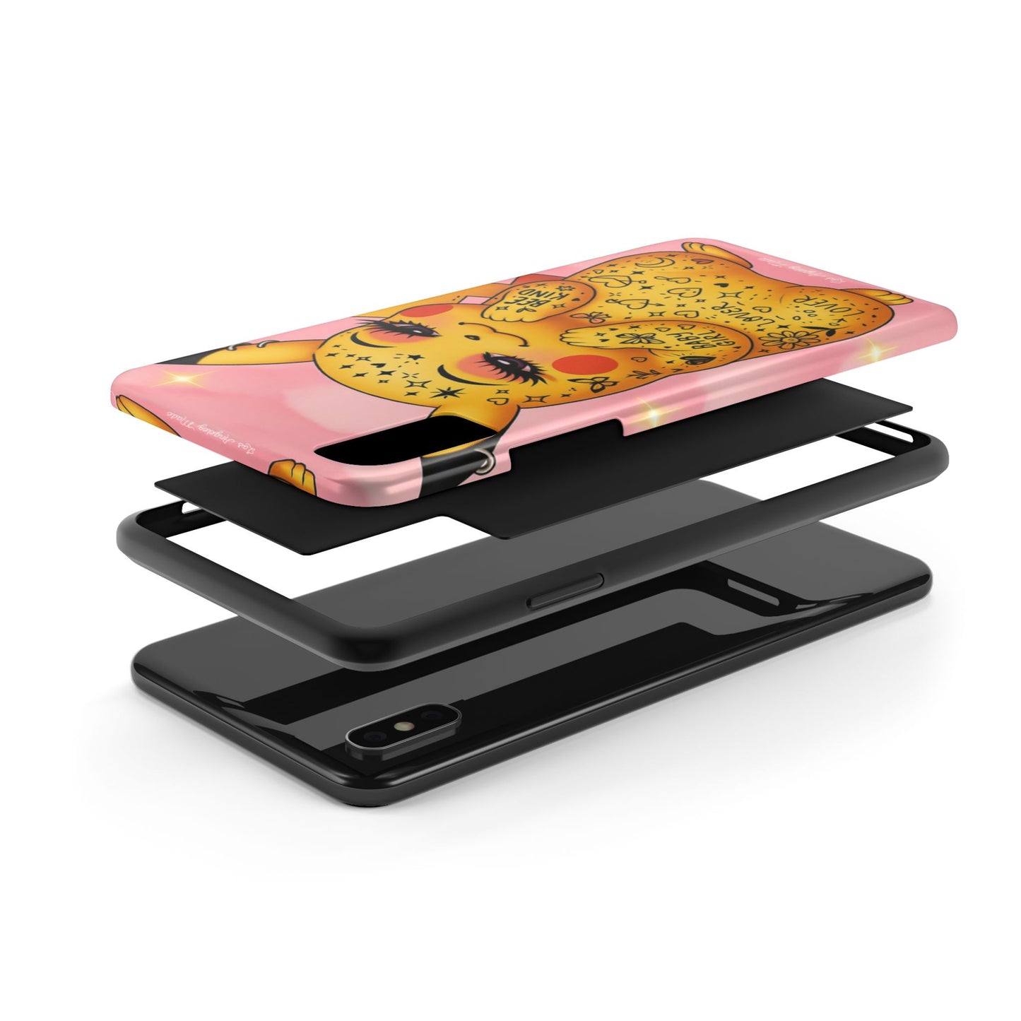 Los Angelez Made x Cute Pika Tough Phone Case