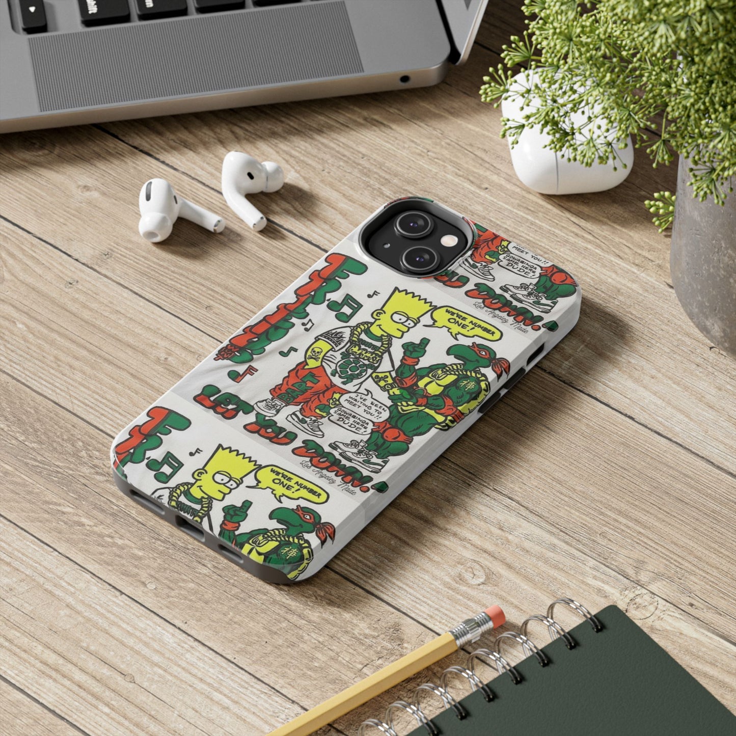 Los Angelez Made x Bart & TMNT Tough Phone Case