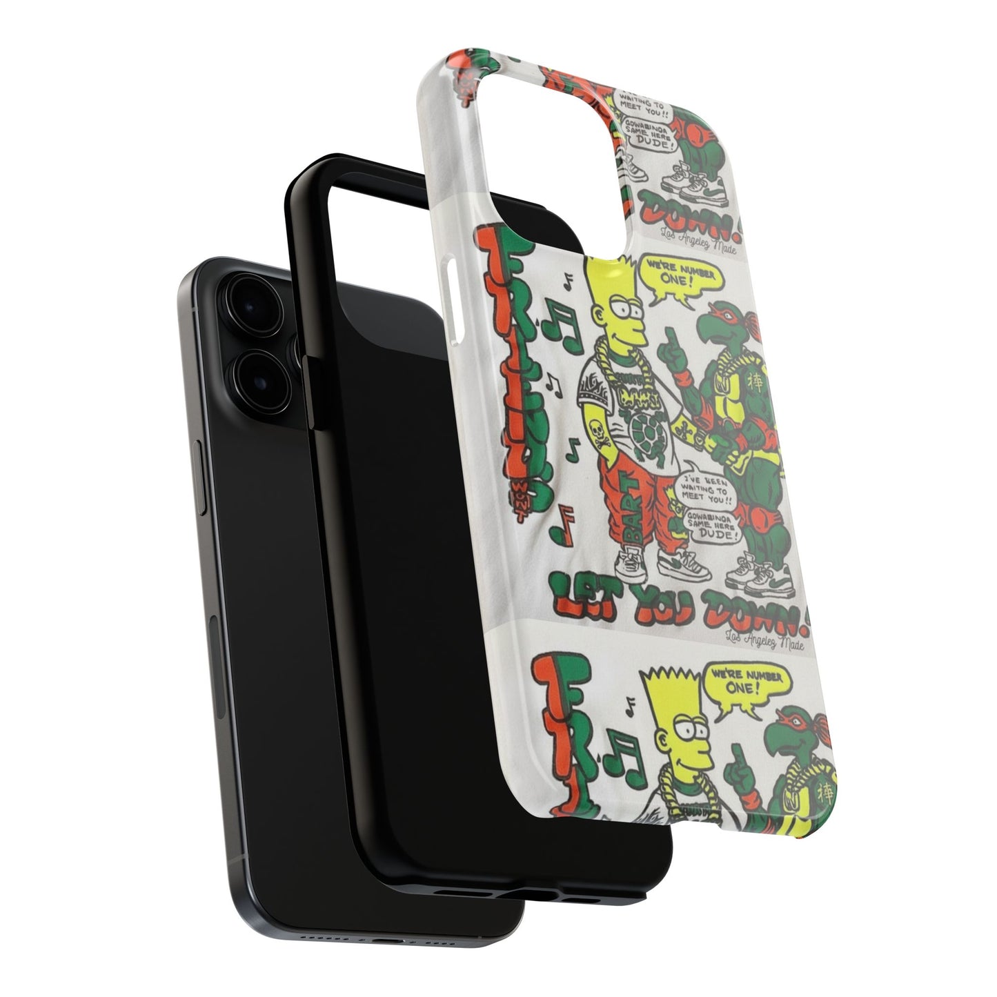 Los Angelez Made x Bart & TMNT Tough Phone Case