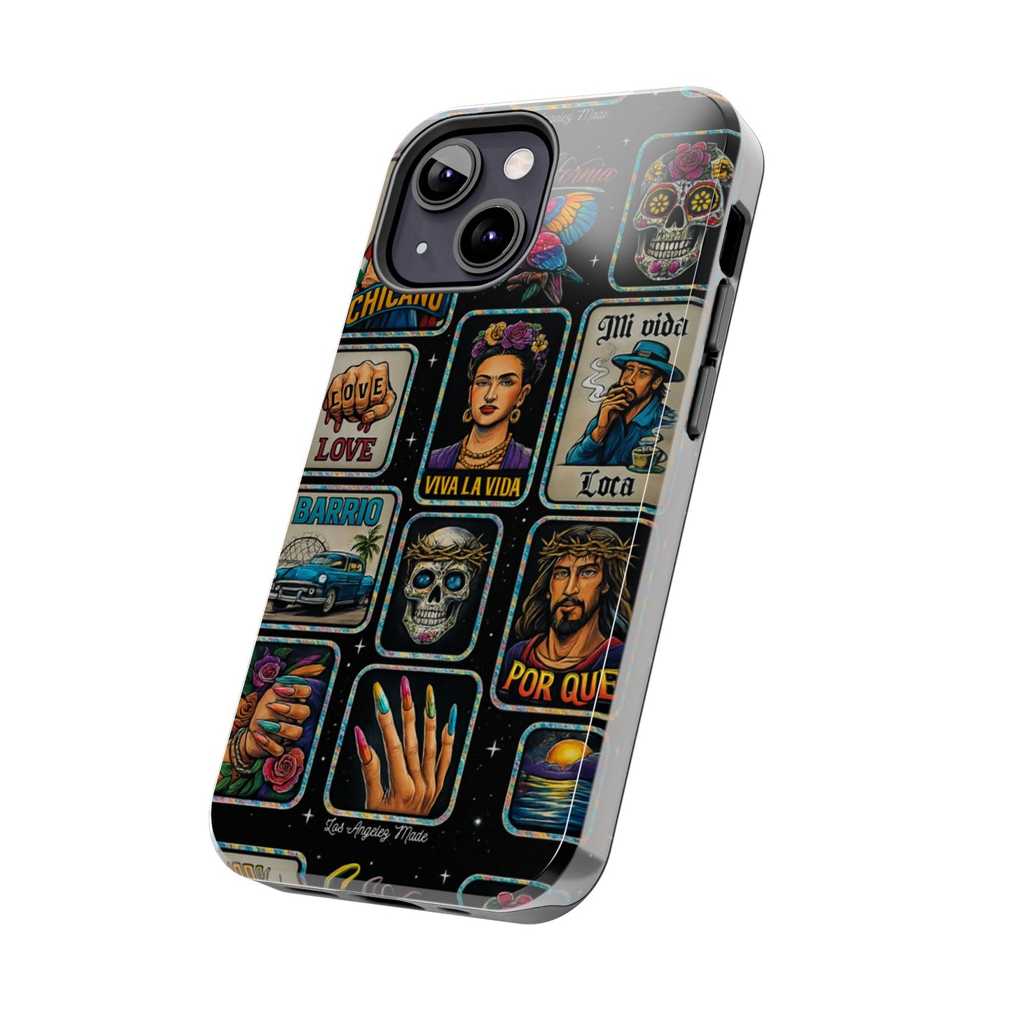 Los Angelez Made x Chicano Vintage Stickers Tough Phone Case