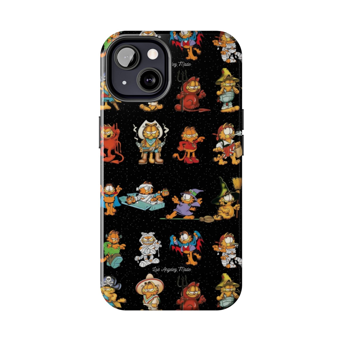 Los Angelez Made x Garfield Halloween Sticker Sheet Tough Phone Case