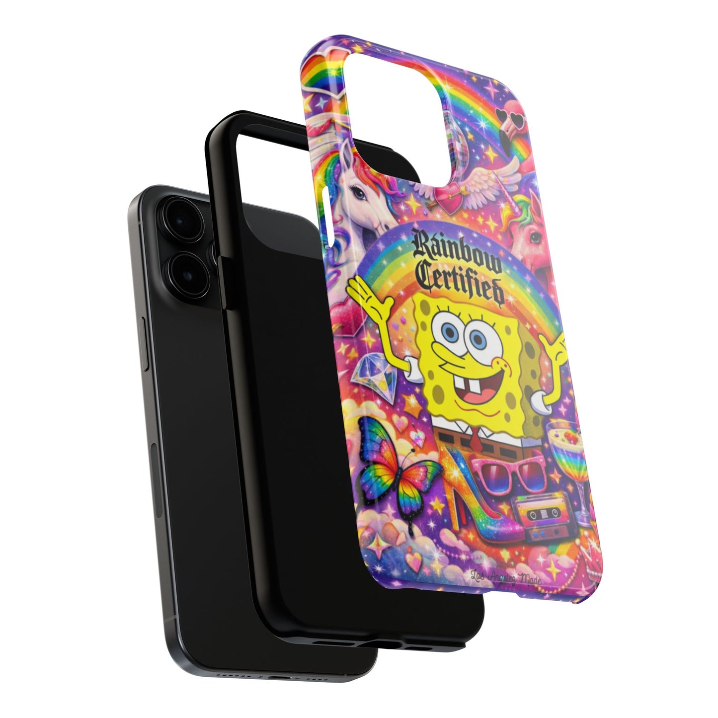 Los Angelez Made x Gay SpongeBob ''Rainbow Certified'' Tough Phone Case