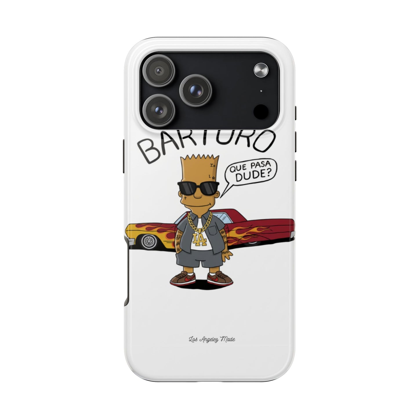 Los Angelez Made x Barturo "Que Pasa Dude?" Tough Phone Case