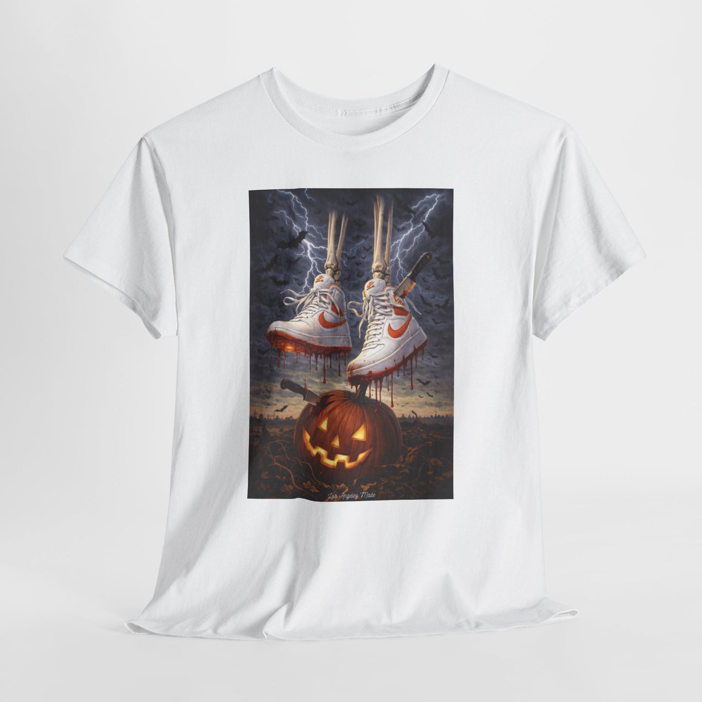 Los Angelez Made x Halloween Nike Ad Unisex Heavy Cotton T-Shirt